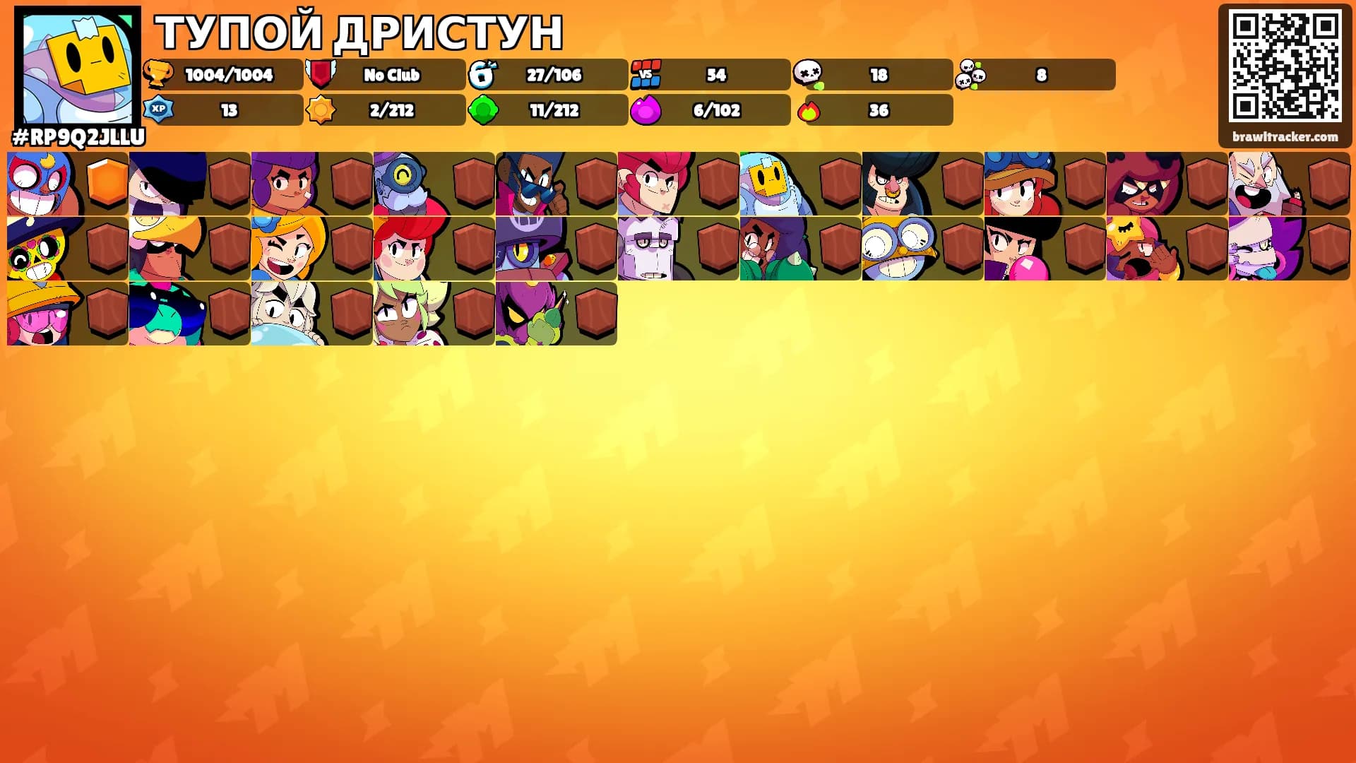 ТУПОЙ ДРИСТУН's Ranks