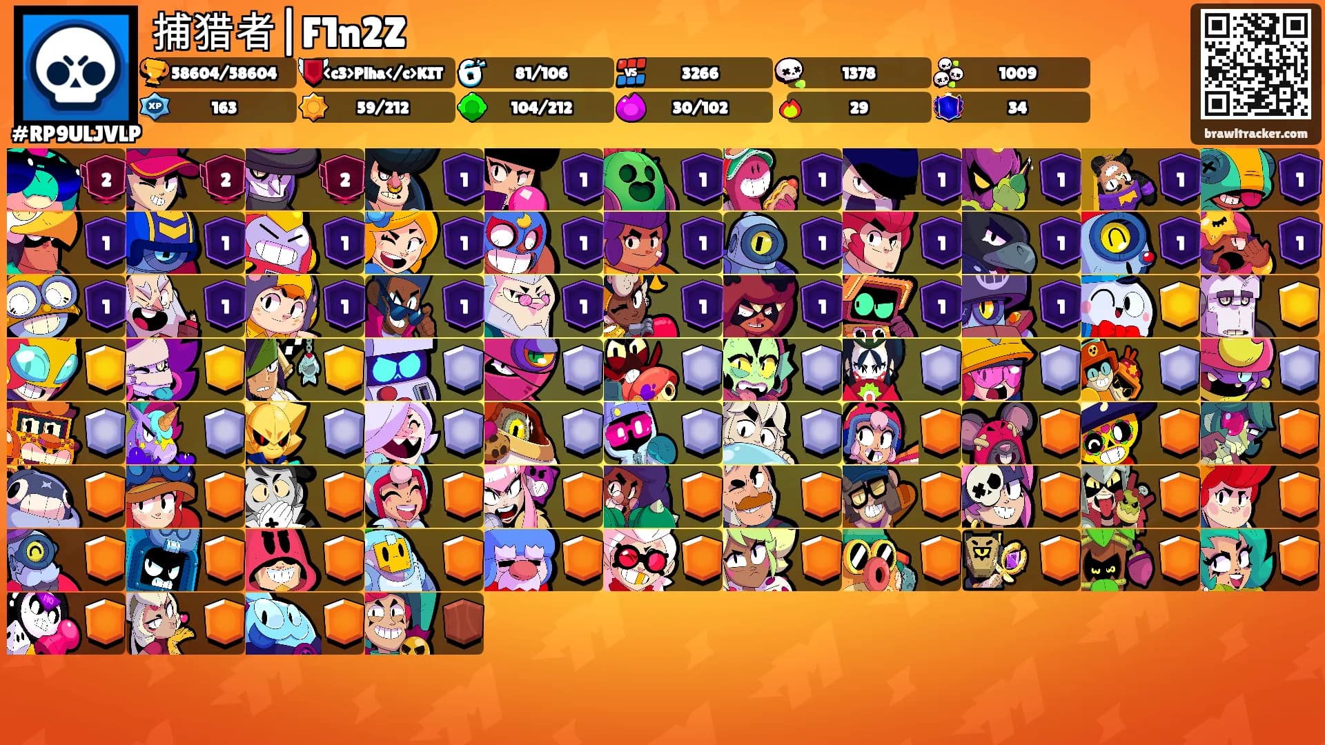 捕猎者|F1n2Z's Ranks