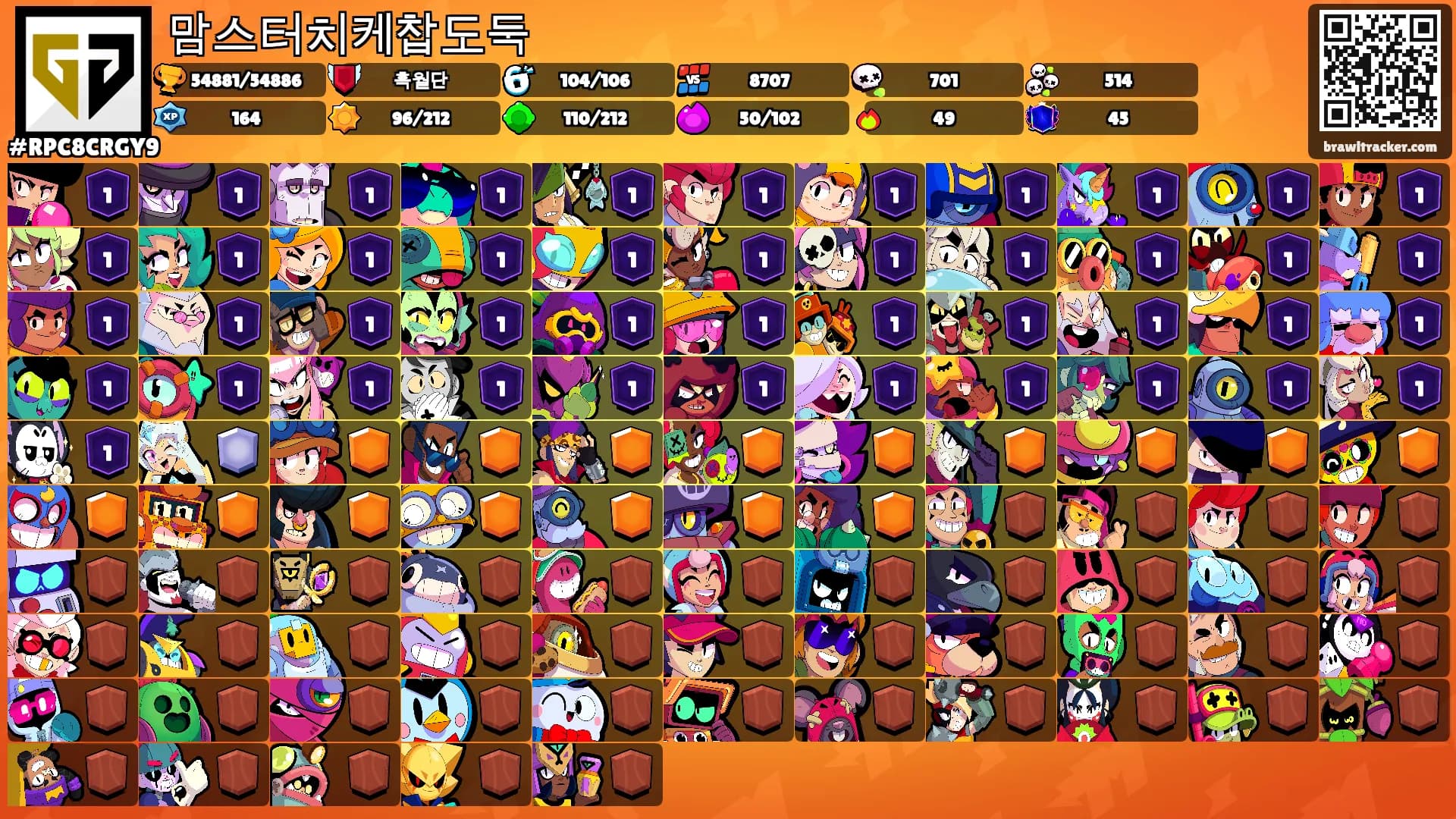 맘스터치케찹도둑's Ranks