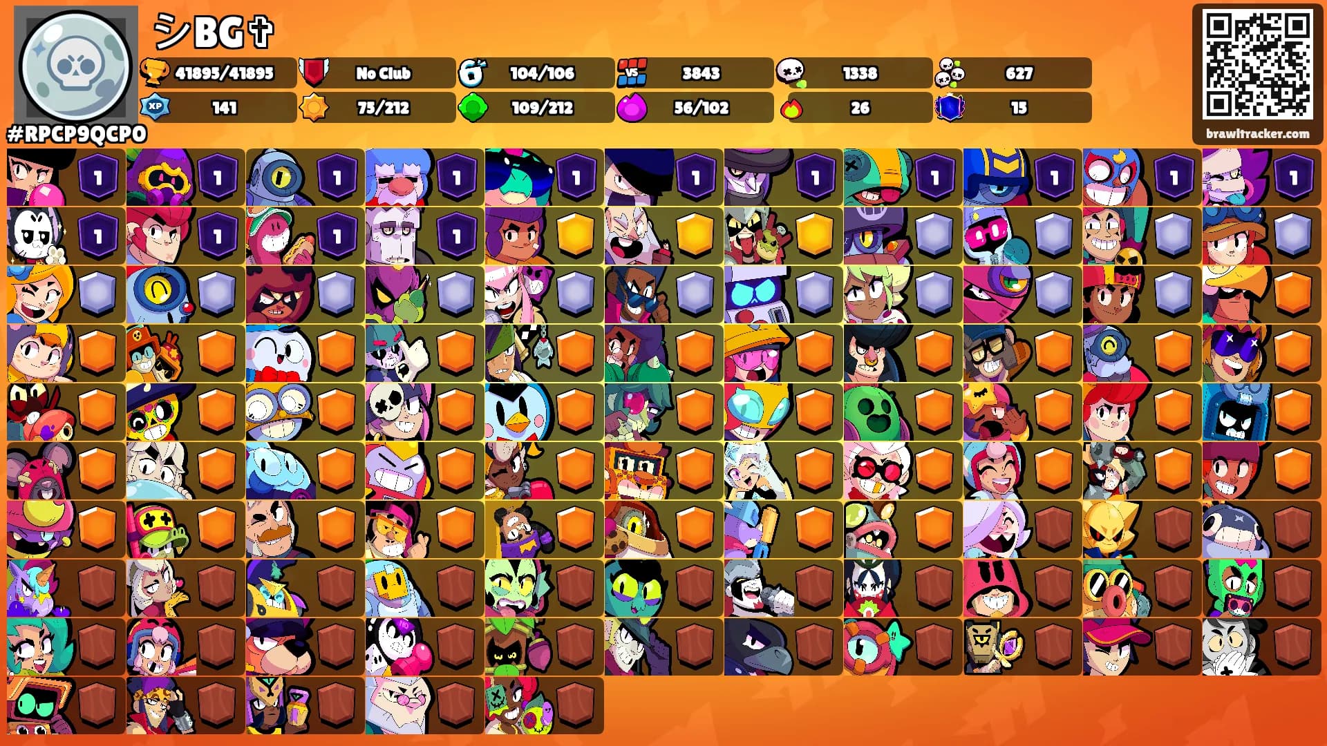 シBG✞'s Ranks