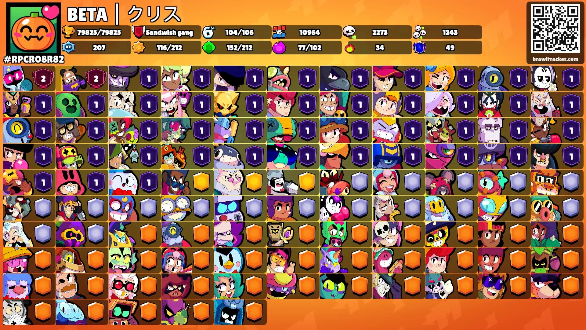 BETA | クリス's Ranks
