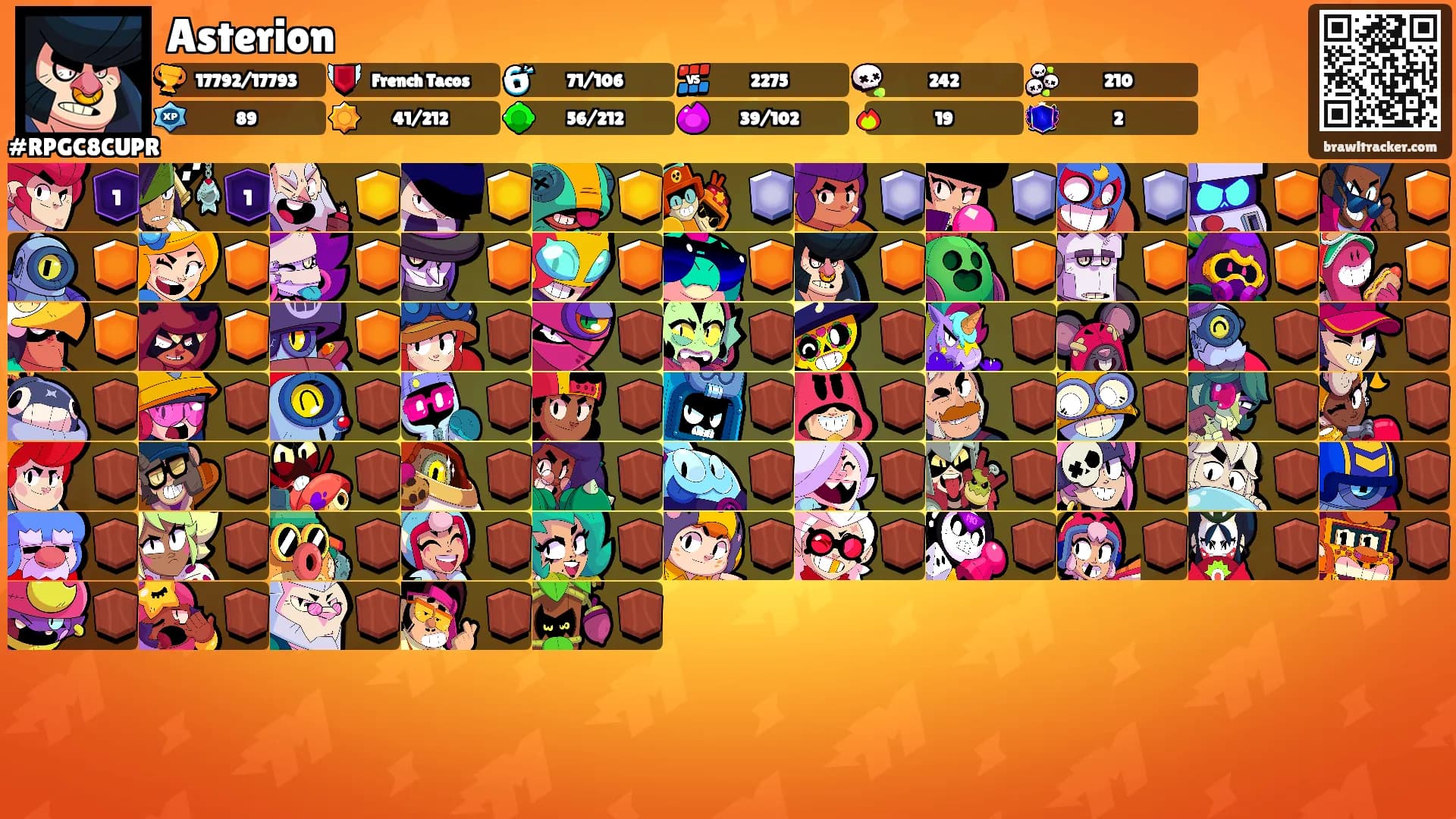 Asterion's Ranks