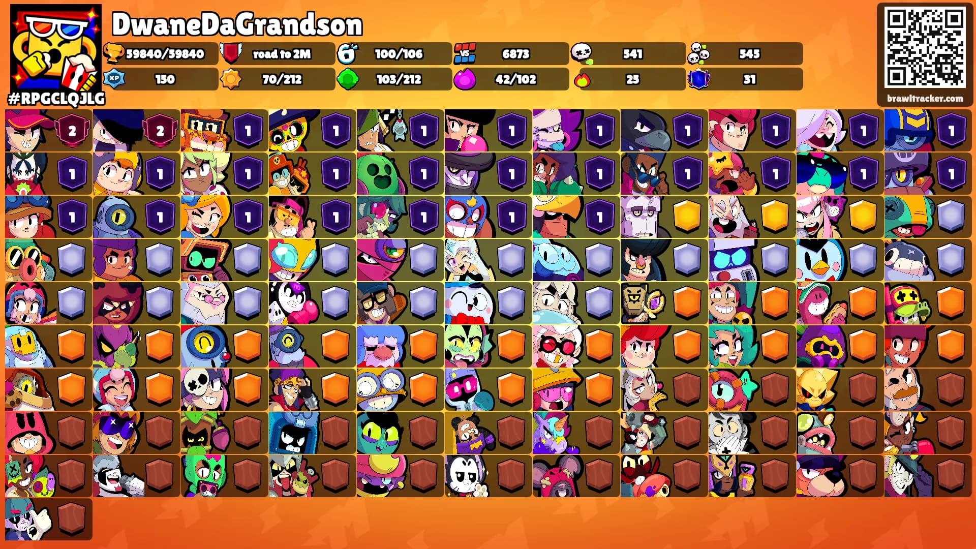 DwaneDaGrandson's Ranks