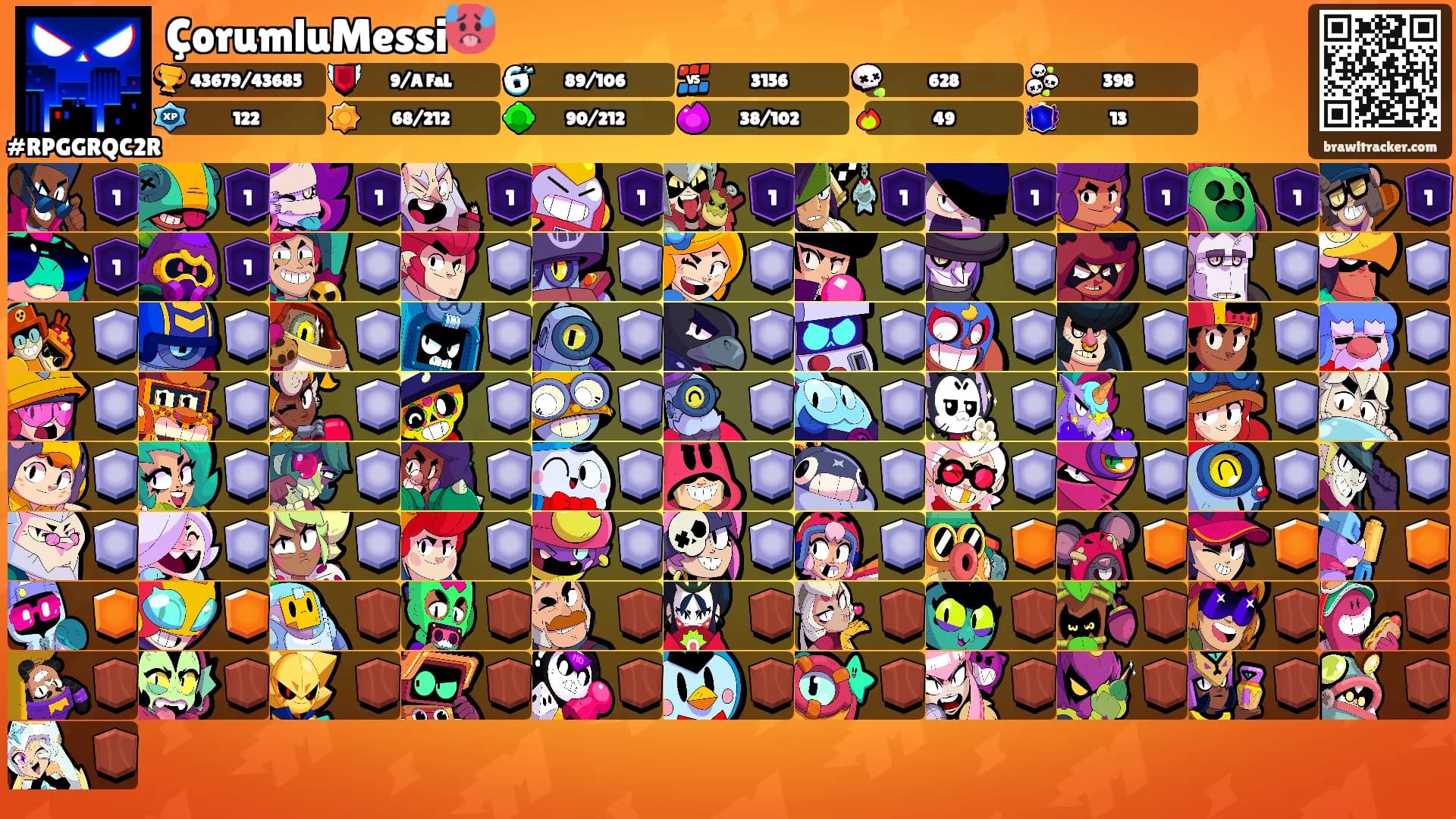 ÇorumluMessi🥵's Ranks