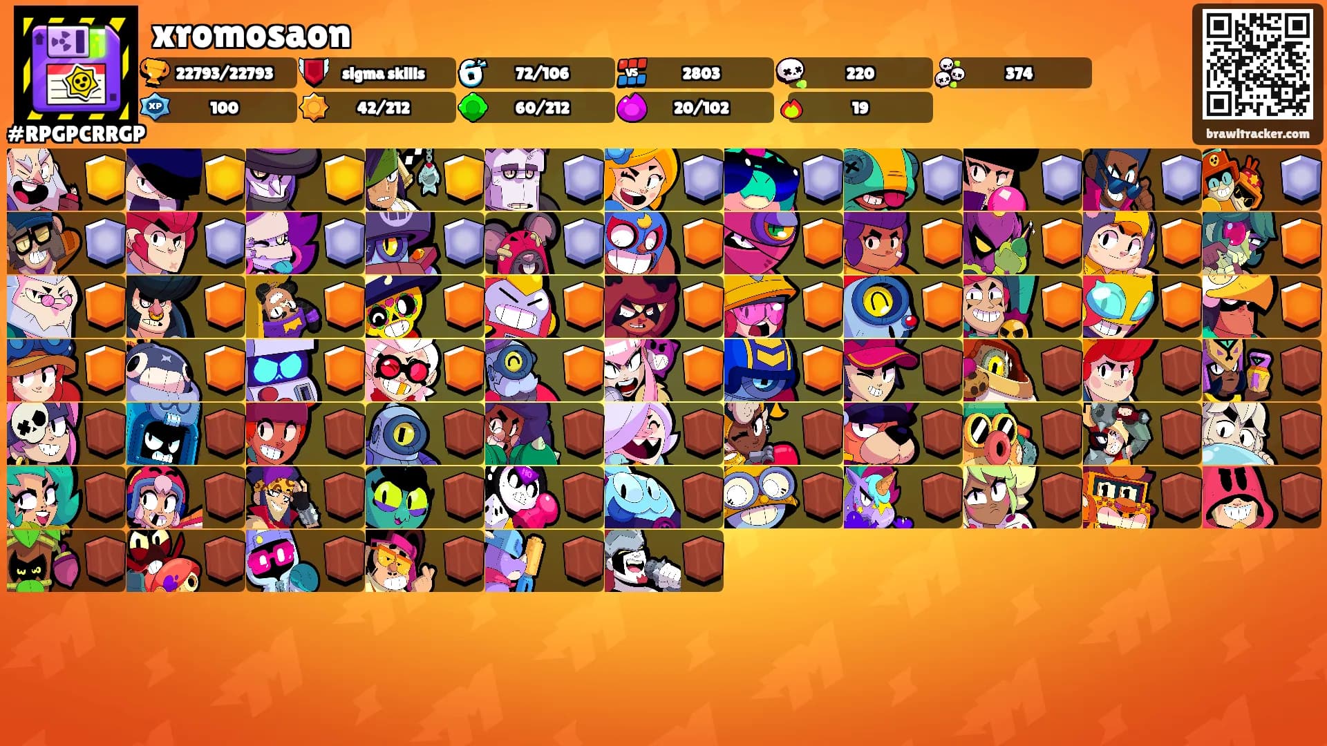 xromosaon's Ranks