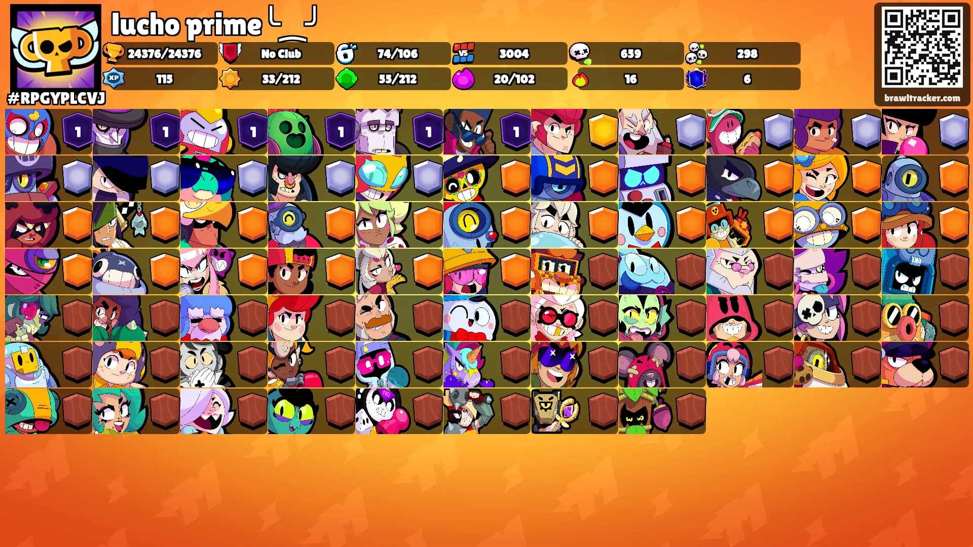lucho prime╰⁔╯'s Ranks