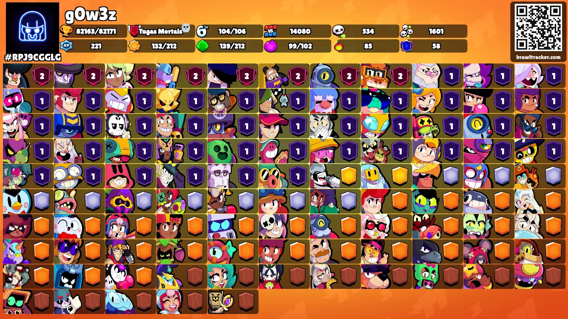 g0w3z's Ranks