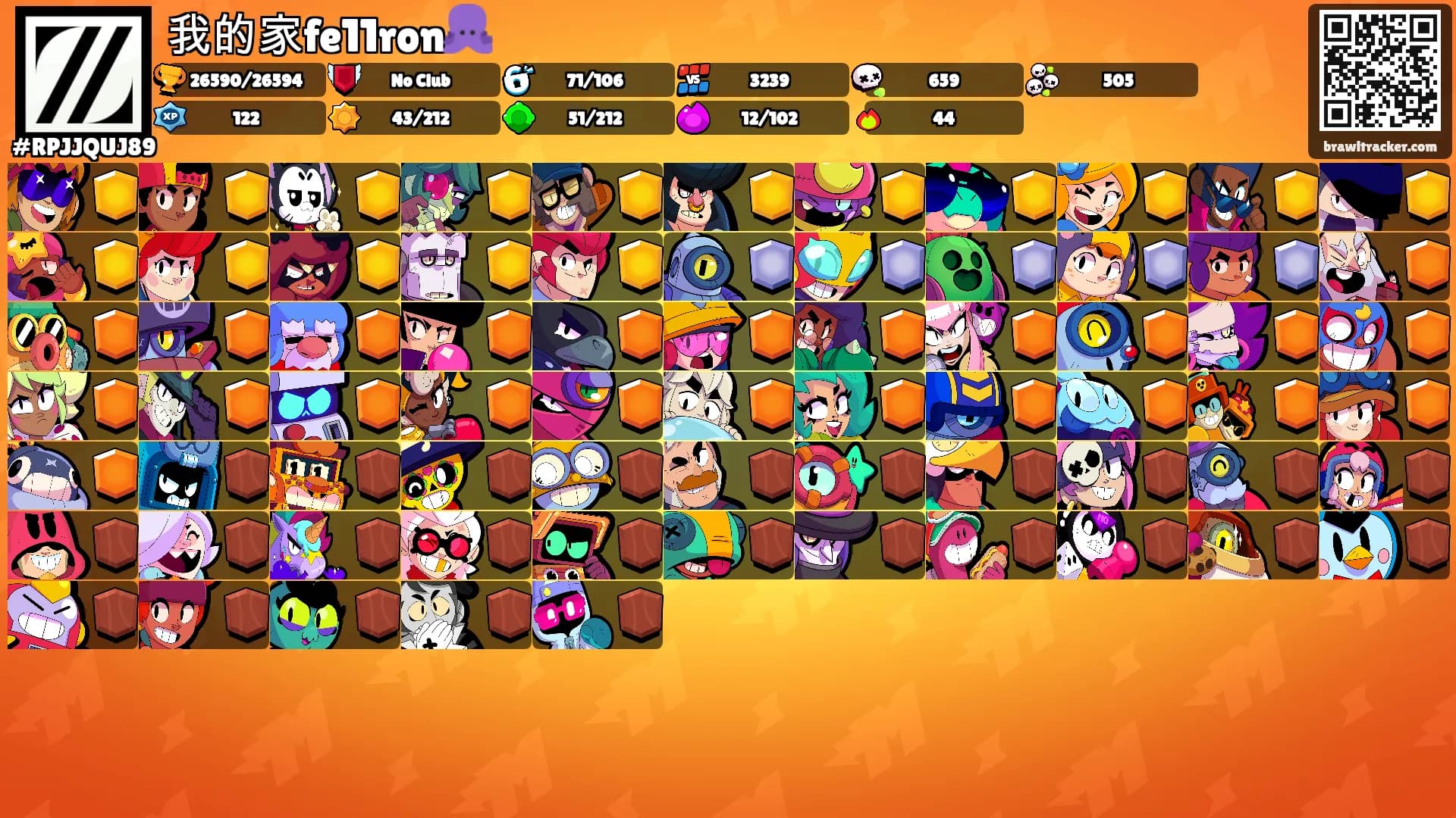 我的家fe11ron🐙's Ranks