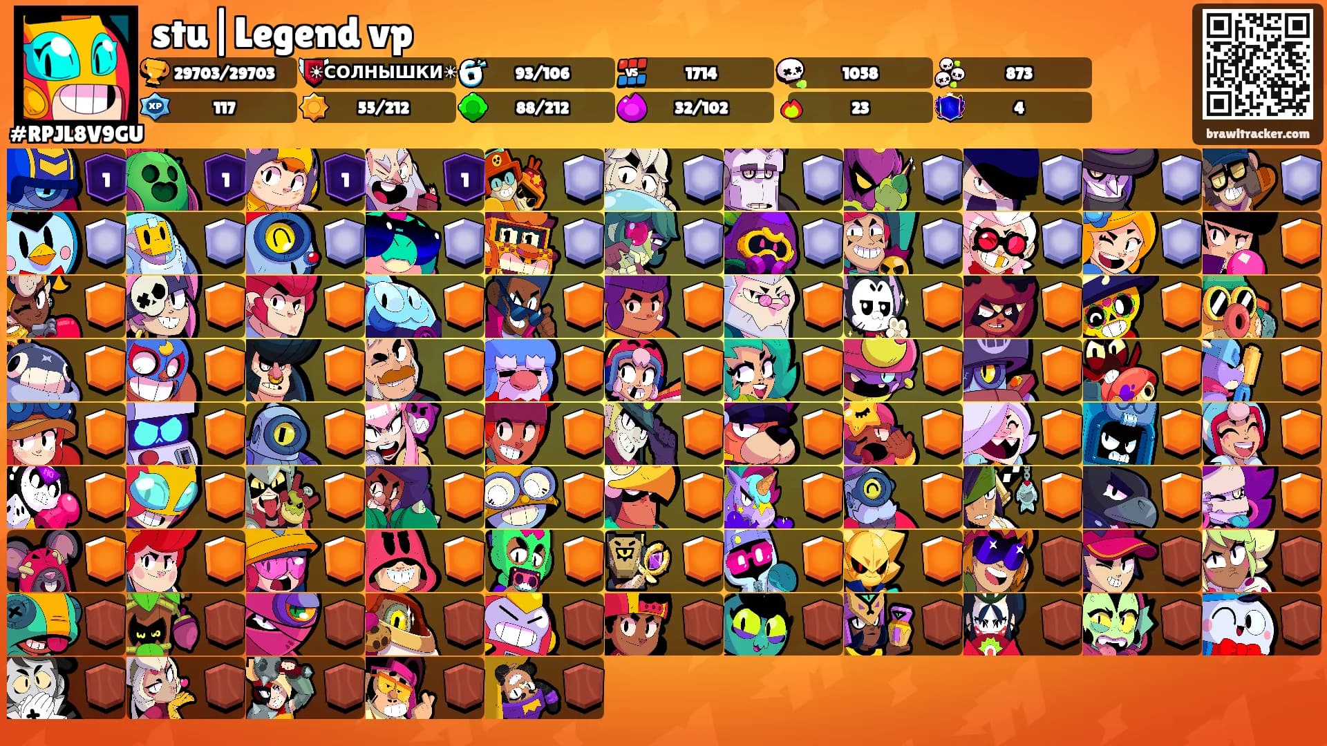 stu|Legend vp's Ranks