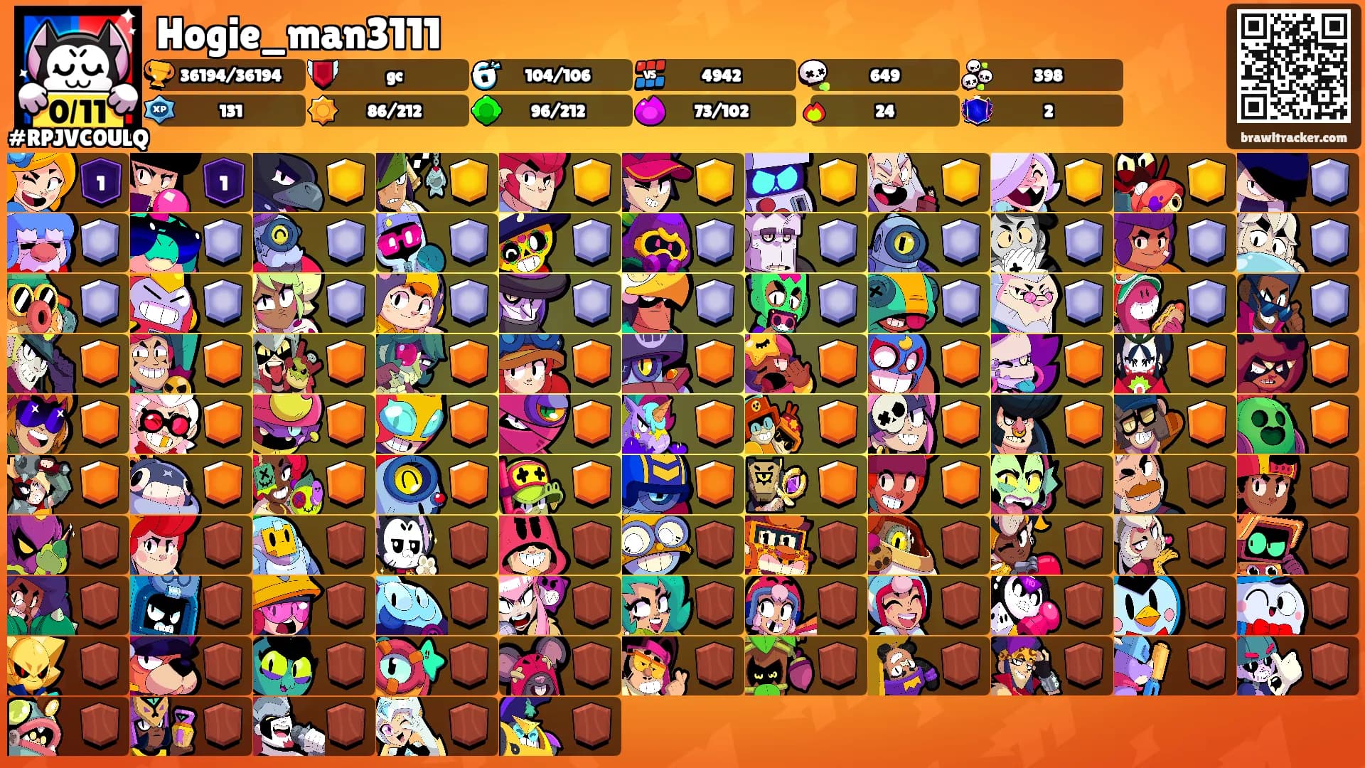 Hogie_man3111's Ranks