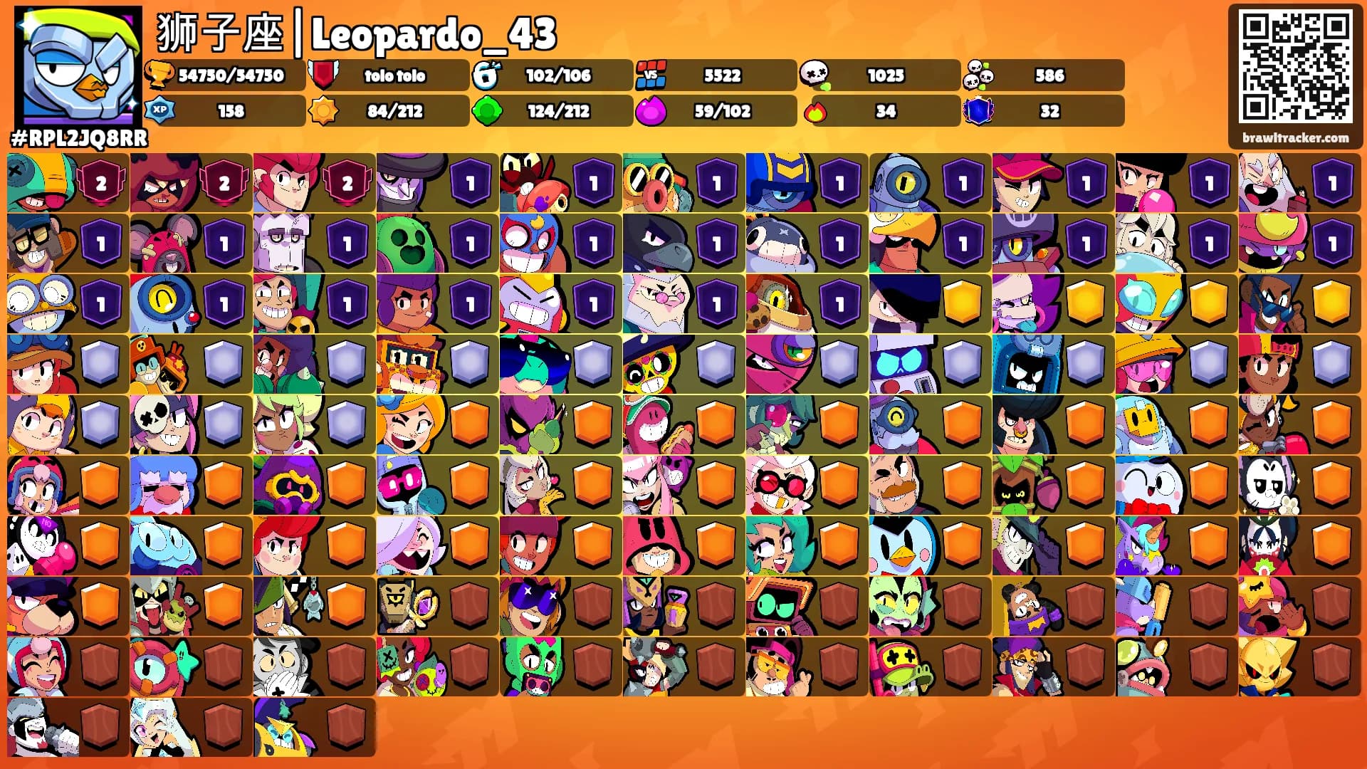 狮子座|Leopardo_43's Ranks