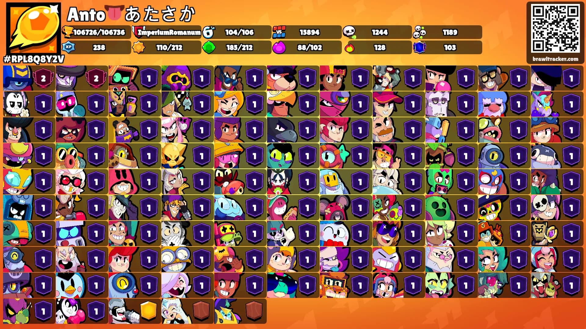 Anto👅あたさか's Ranks