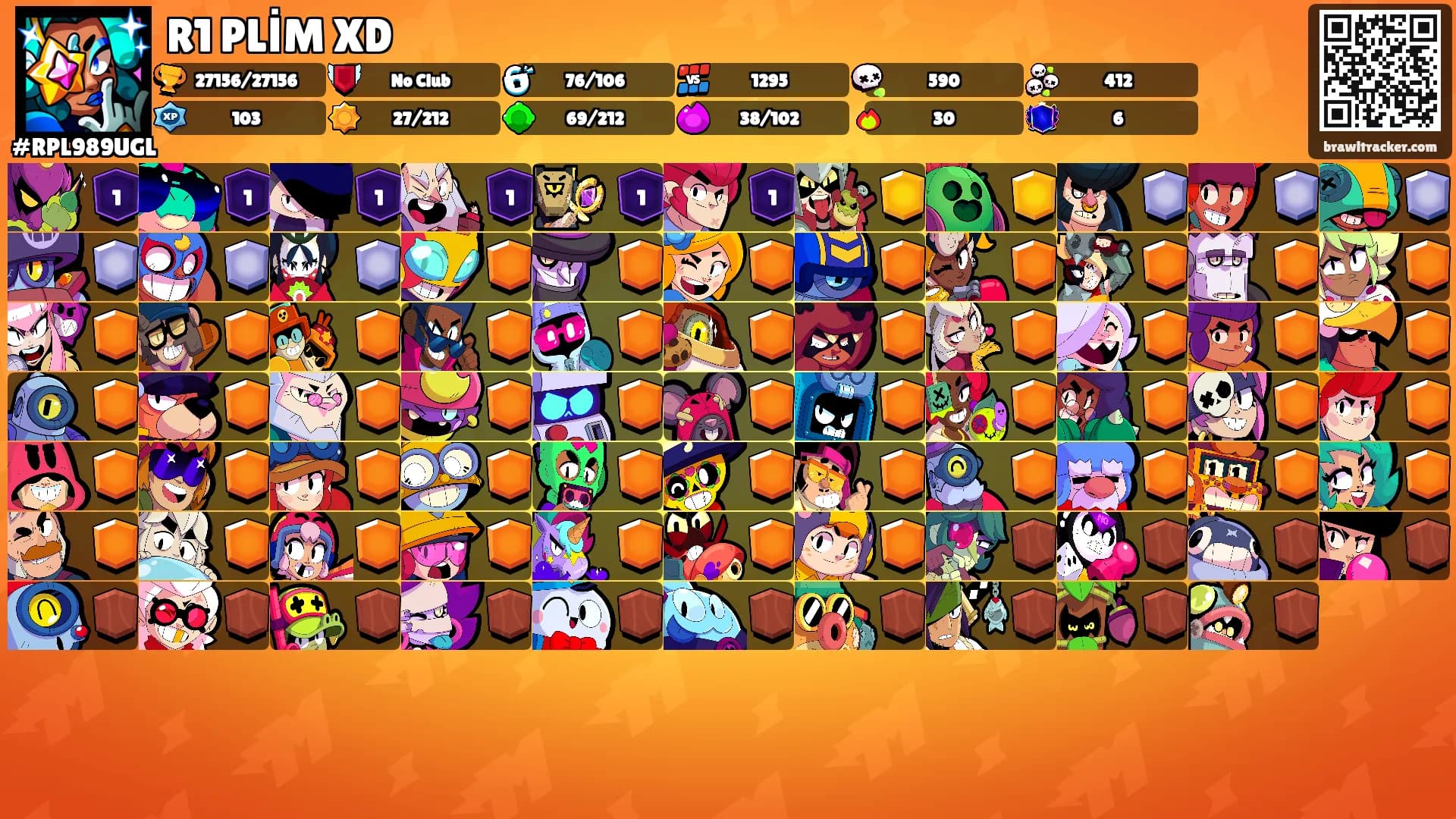 R1 PLİM XD's Ranks