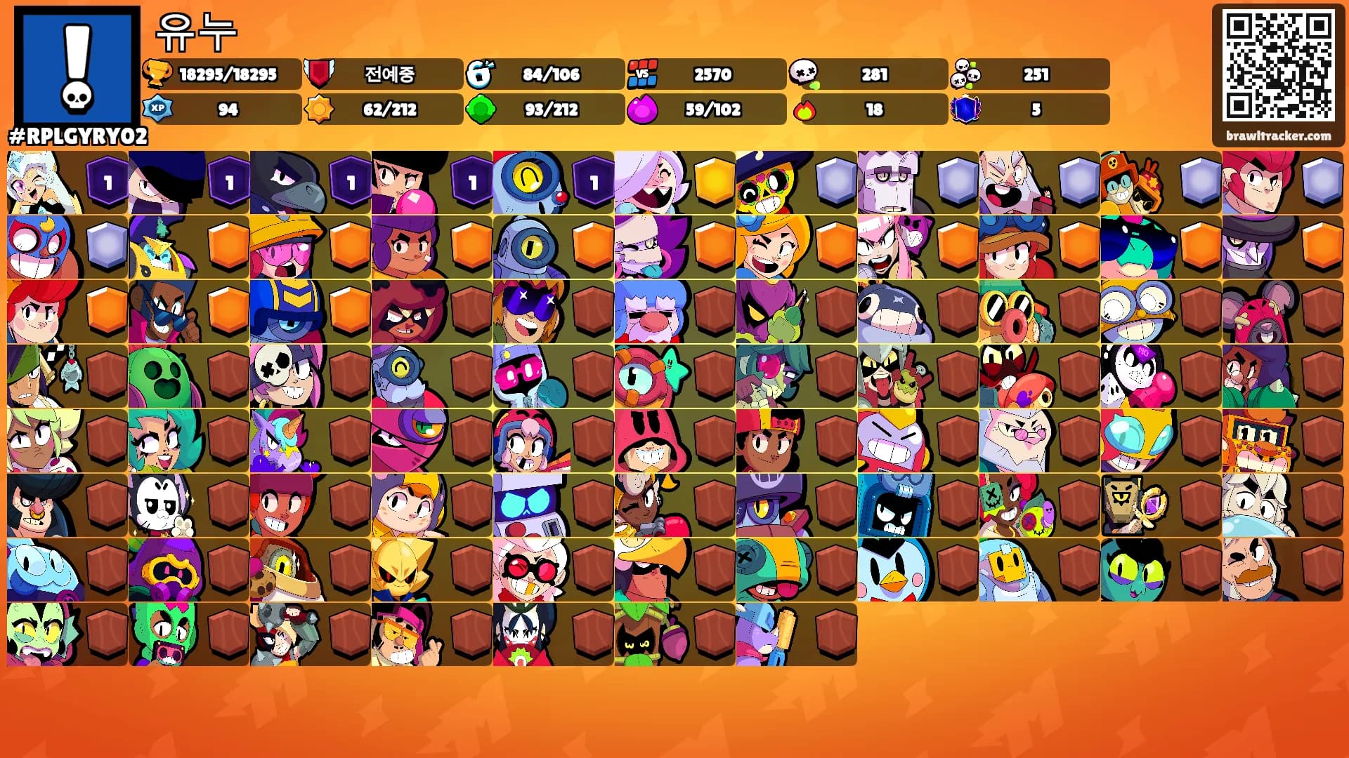 유누's Ranks