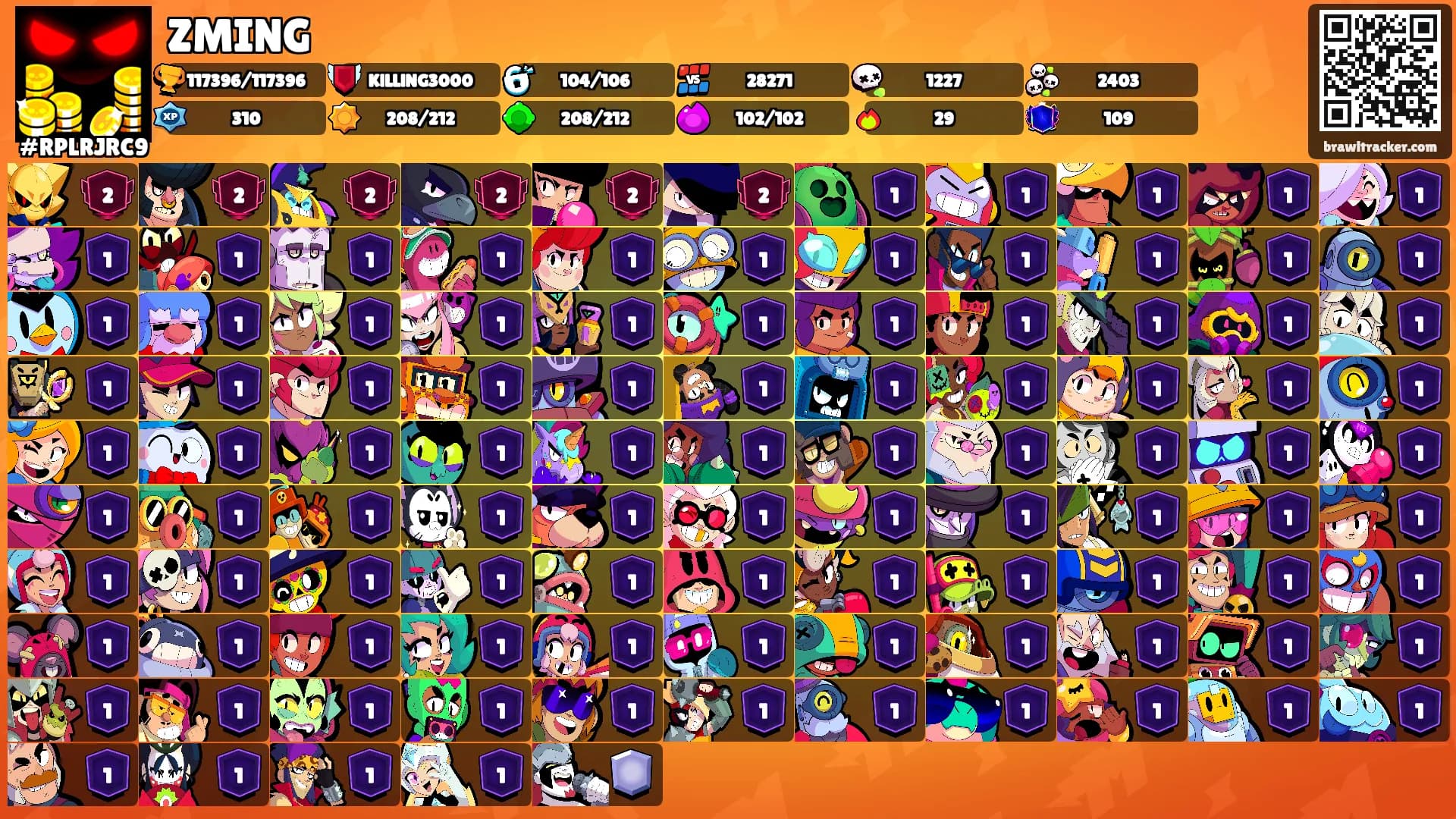 ZMING's Ranks