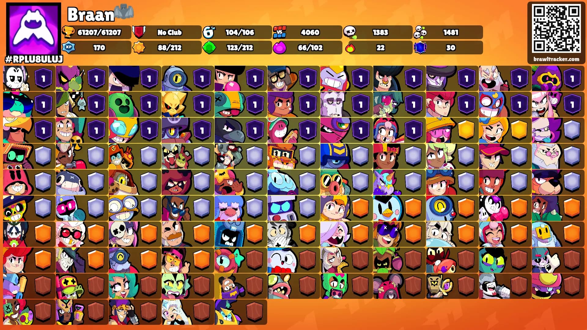 Braan🦇's Ranks
