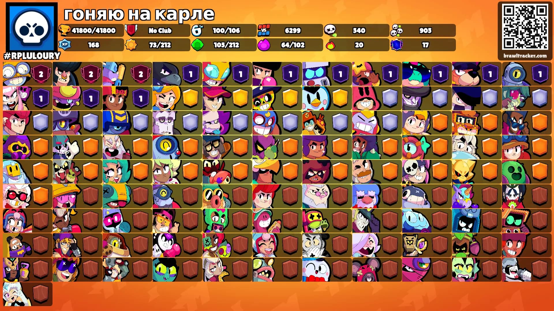 гоняю на карле's Ranks