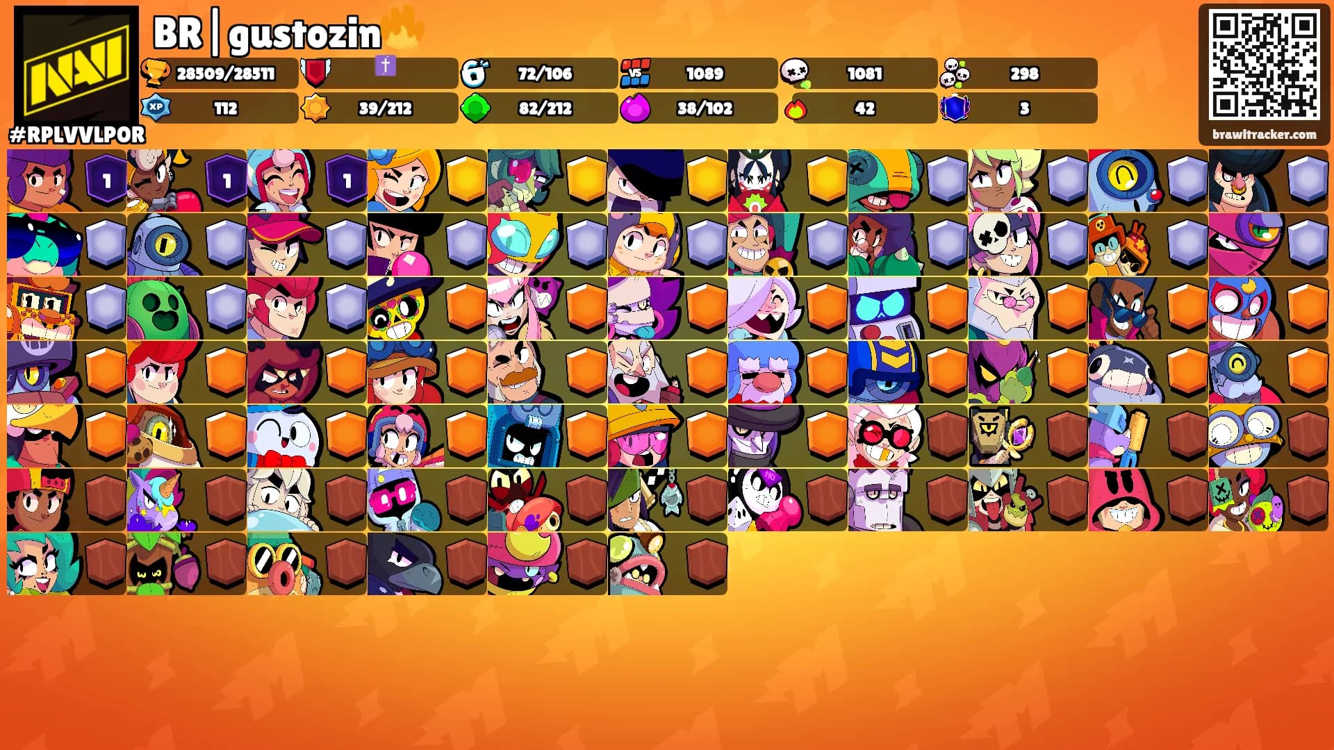 BR|gustozin🔥's Ranks