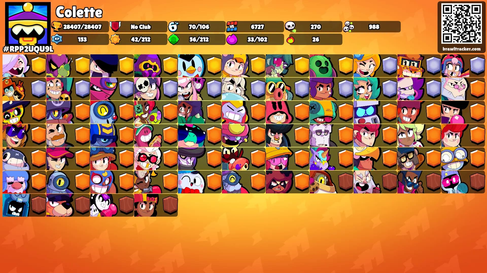 Colette's Ranks