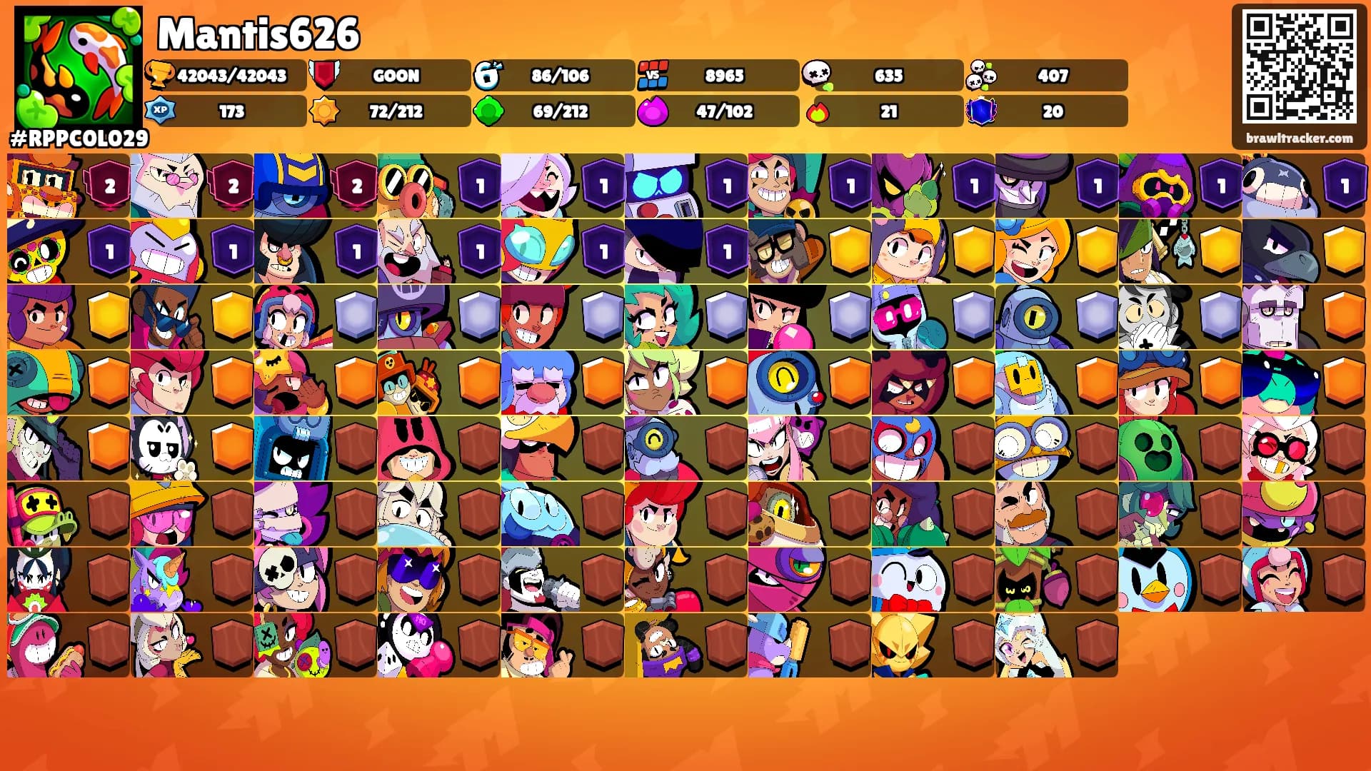 Mantis626's Ranks