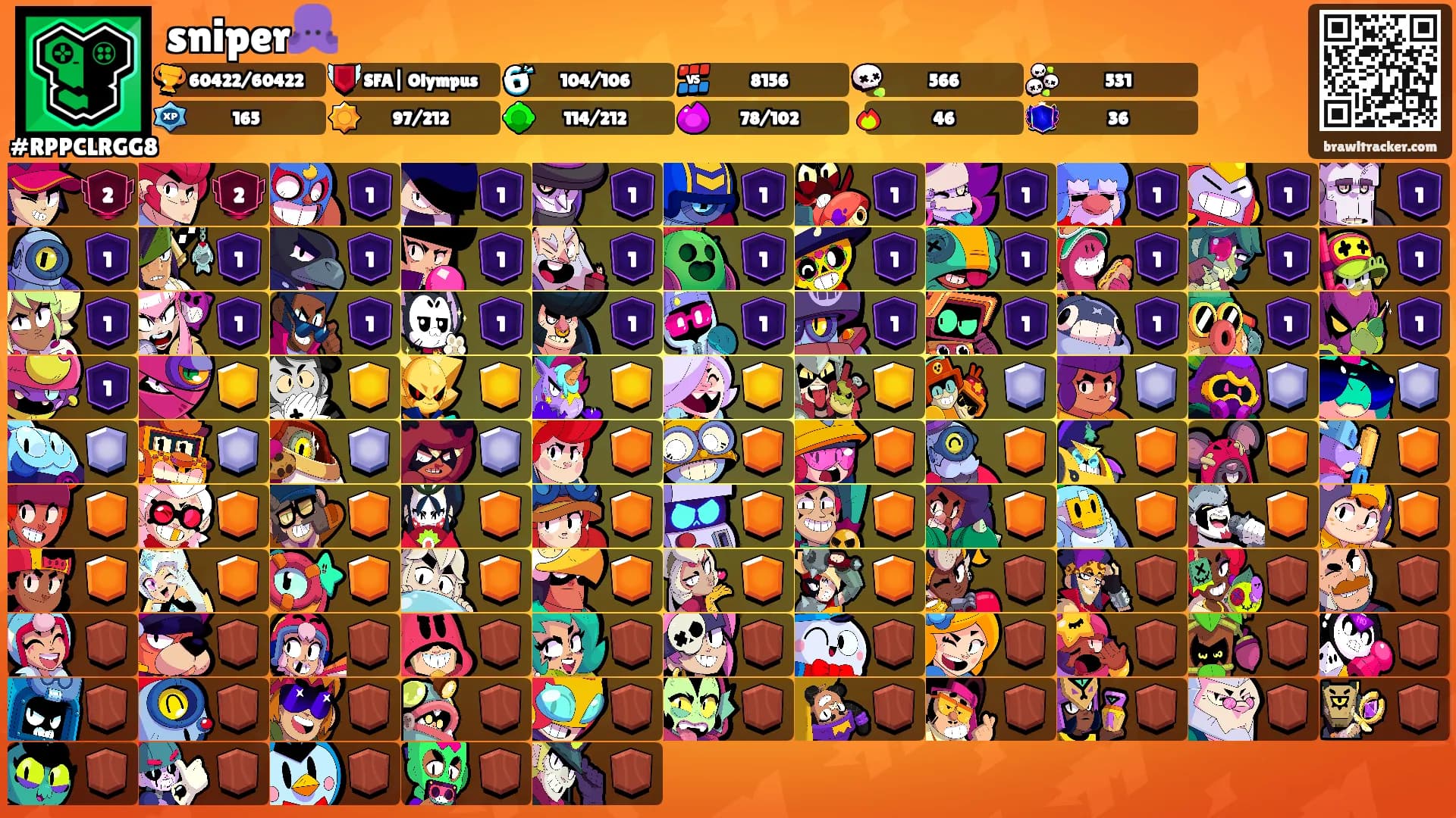 sniper🐙's Ranks