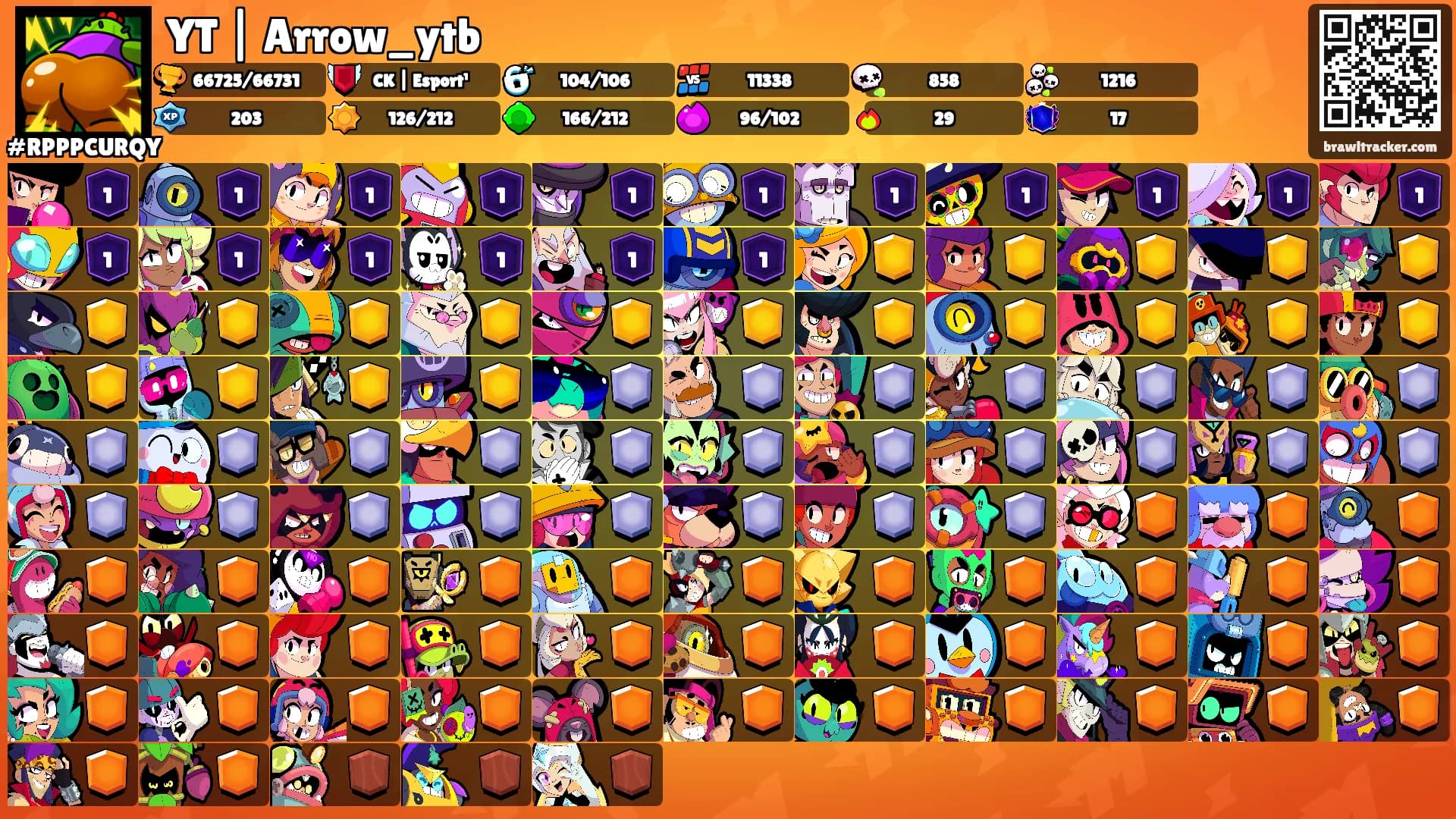 YT | Arrow_ytb's Ranks