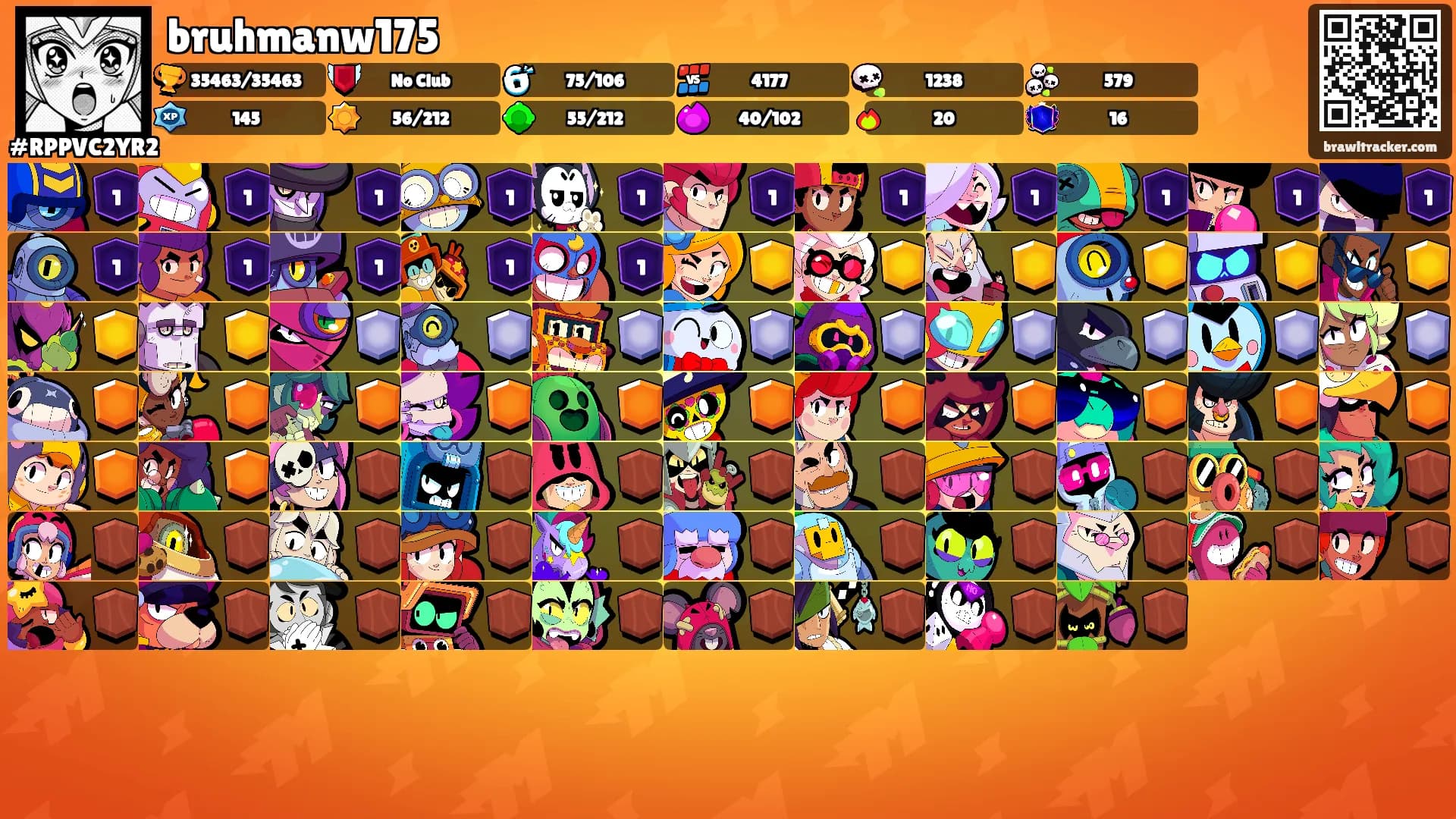 bruhmanw175's Ranks