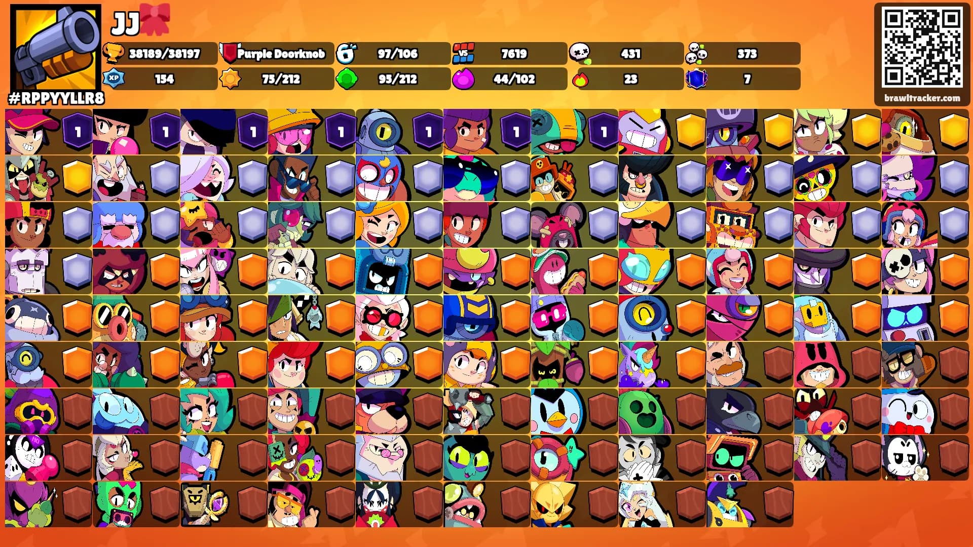 JJ🎀's Ranks