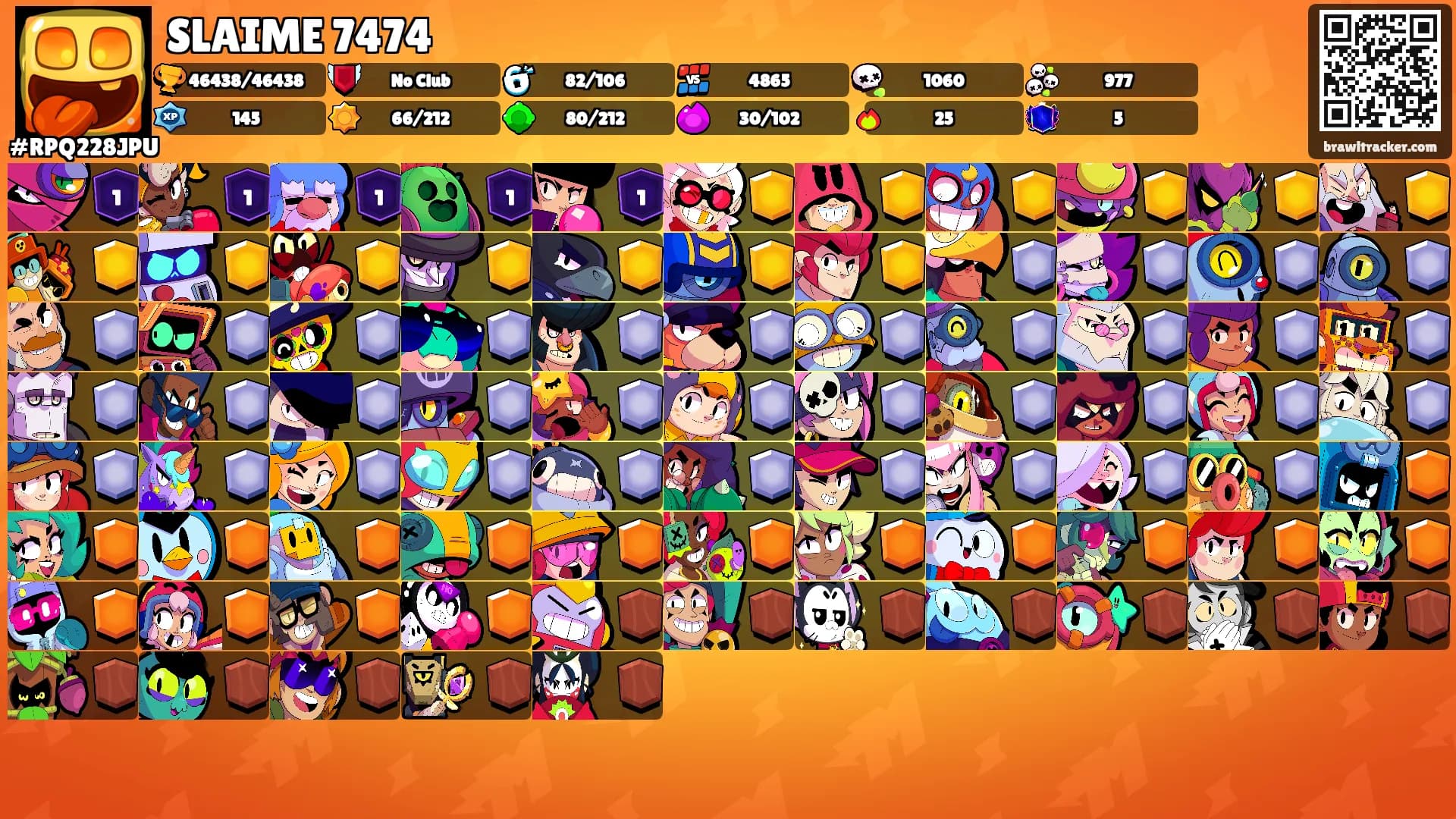 SLAIME 7474's Ranks