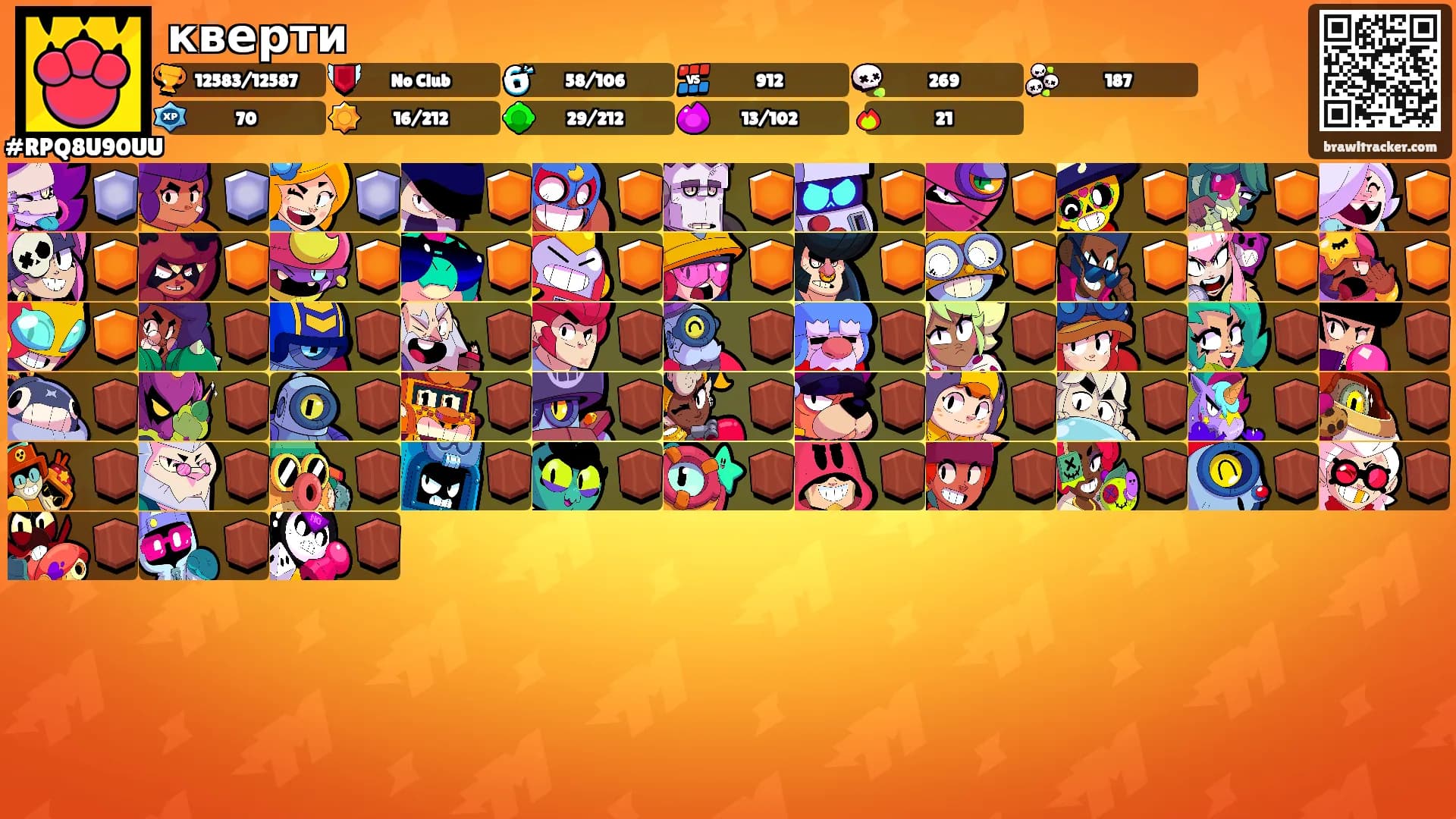 кверти's Ranks