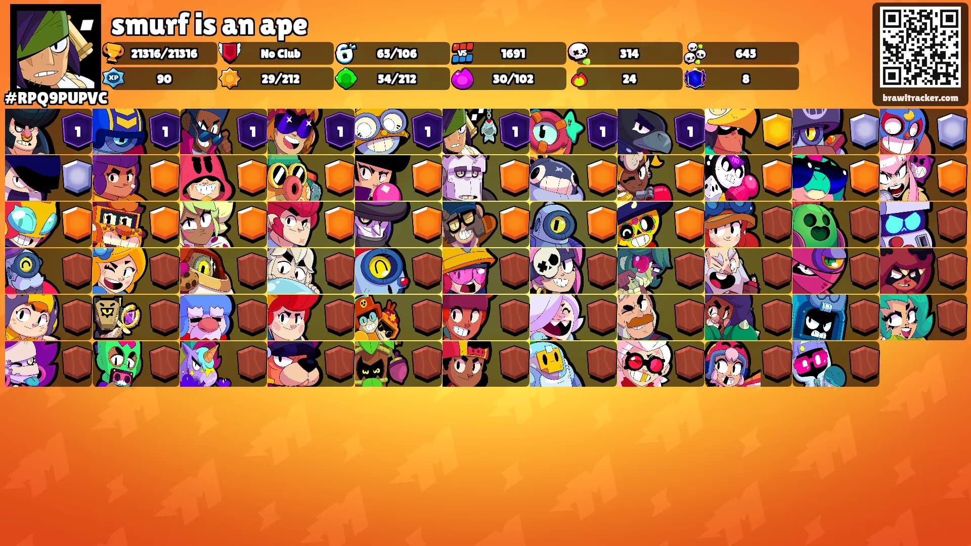 smurf is an ape's Ranks
