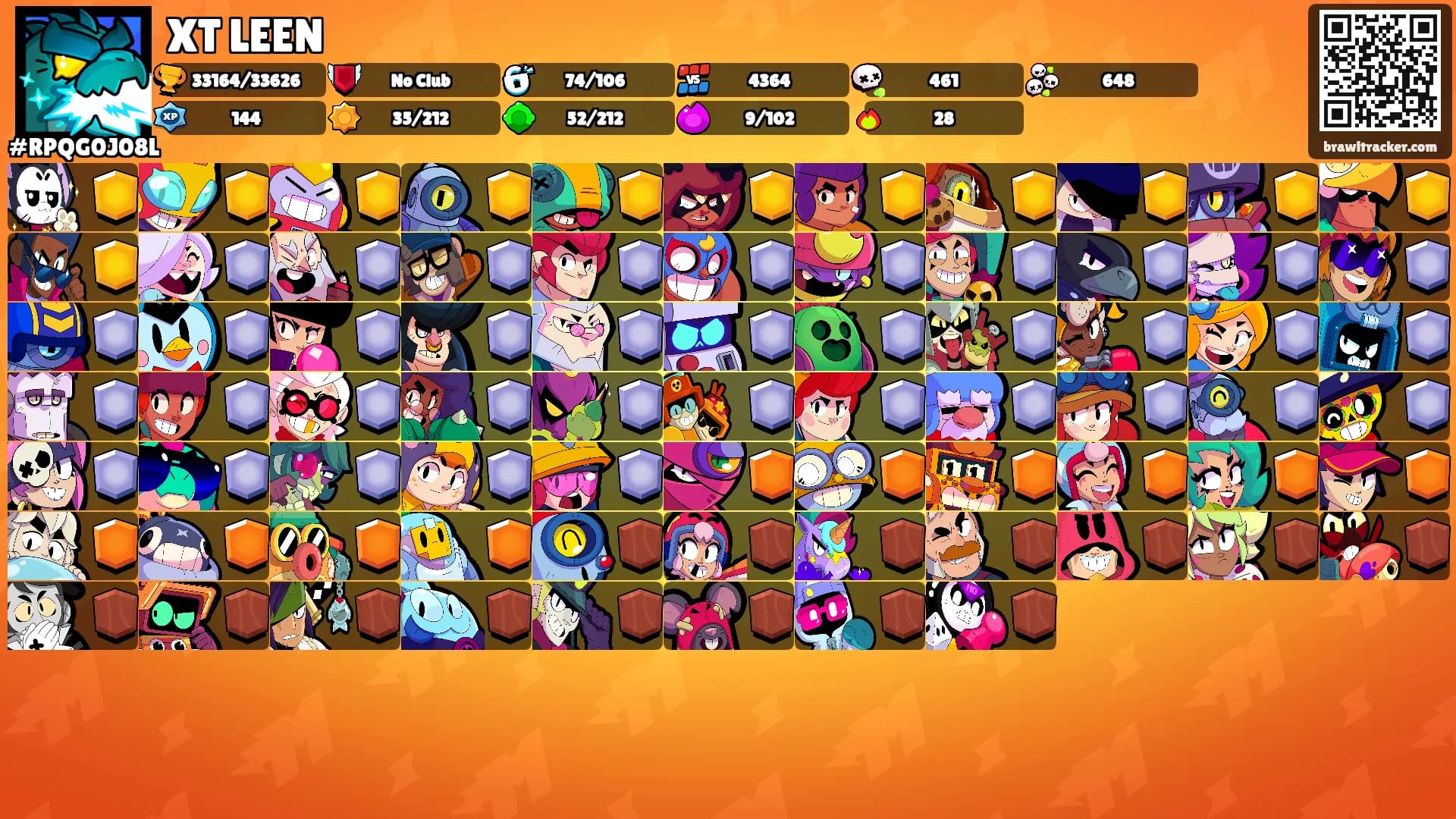 XT LEEN's Ranks