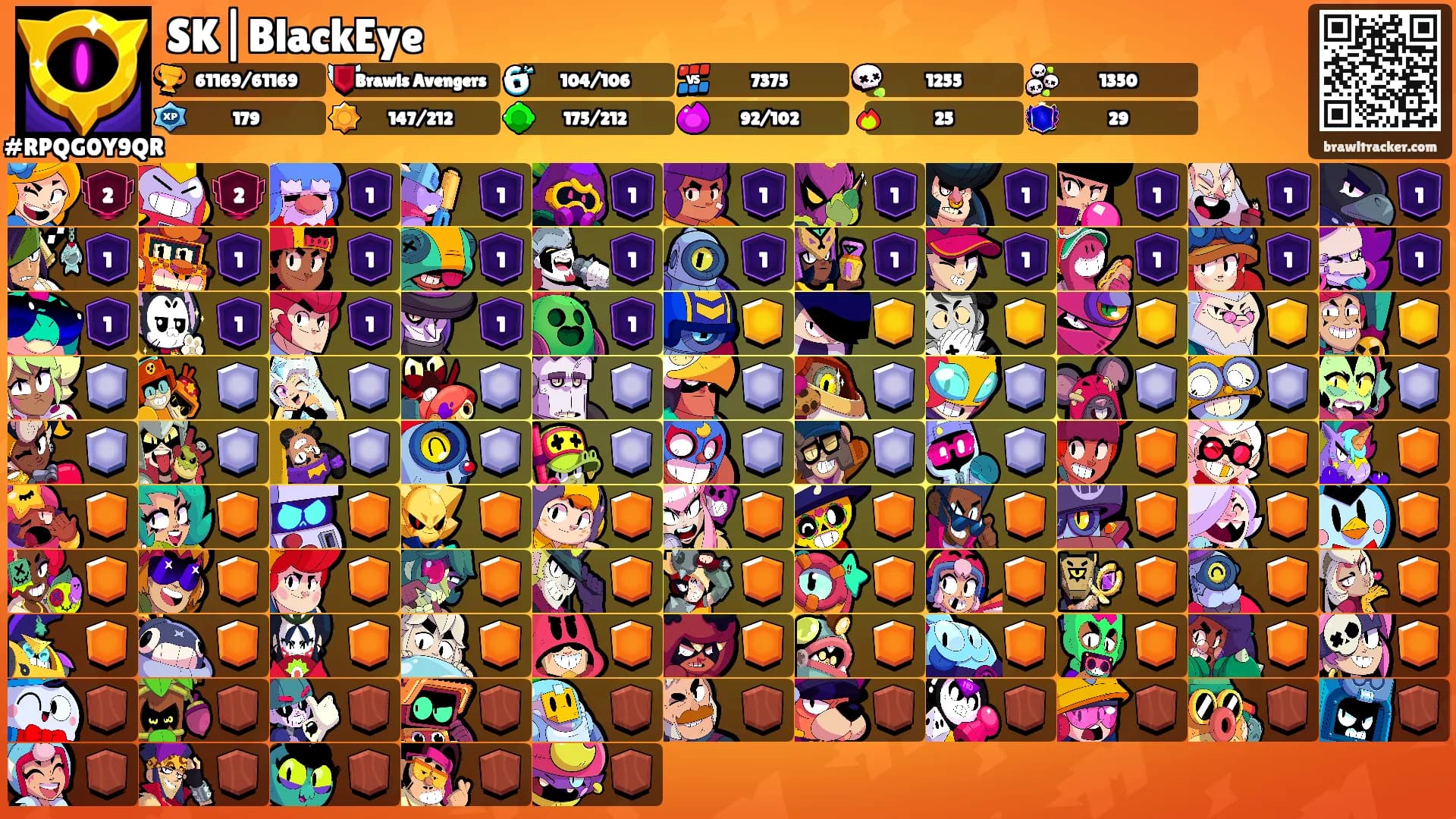 SK|BlackEye's Ranks