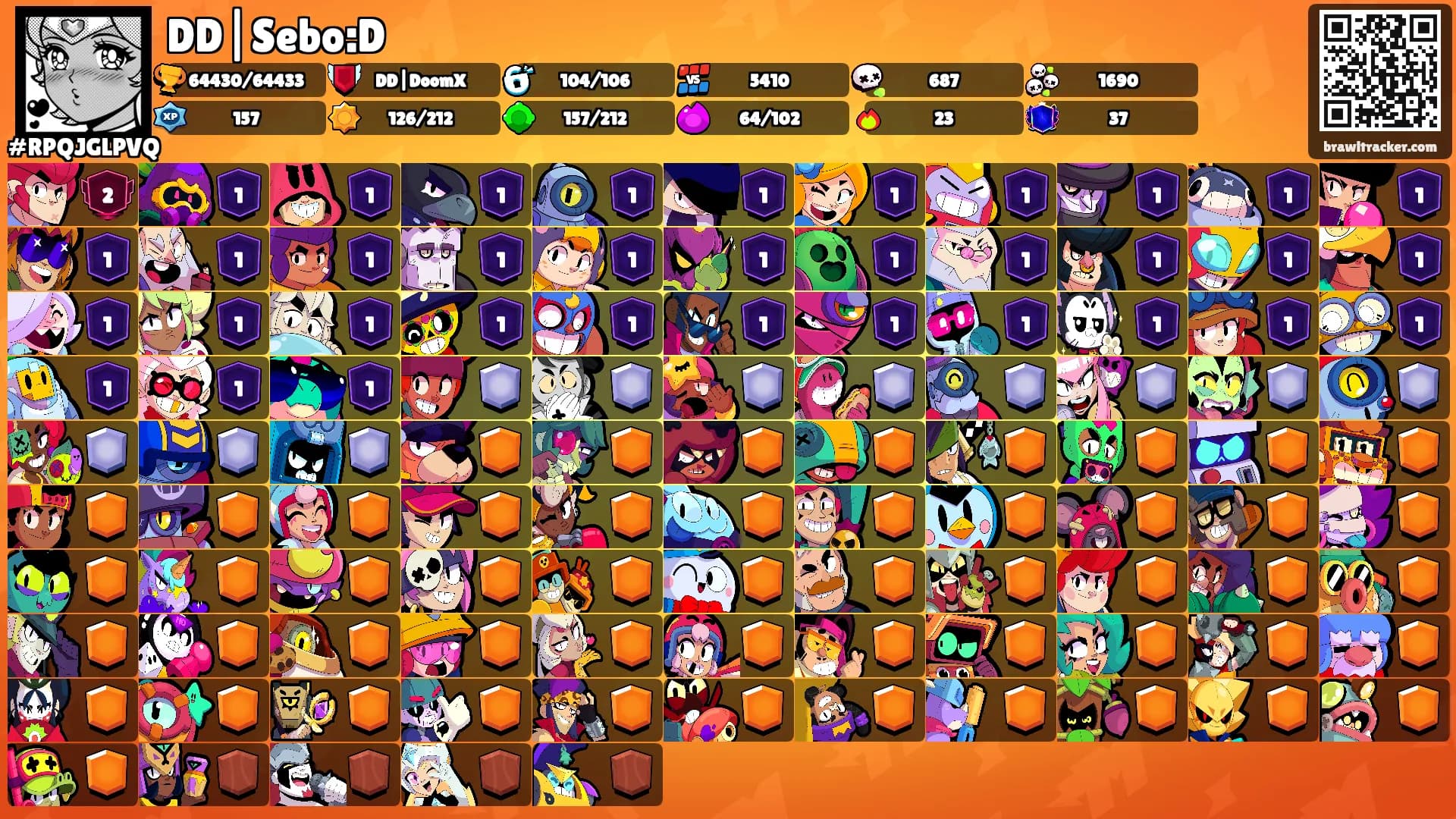 DD|Sebo:D's Ranks