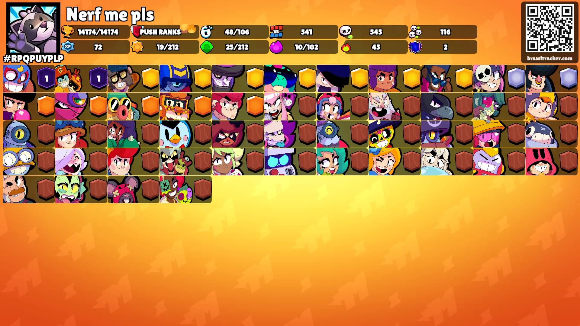 Nerf me pls's Ranks