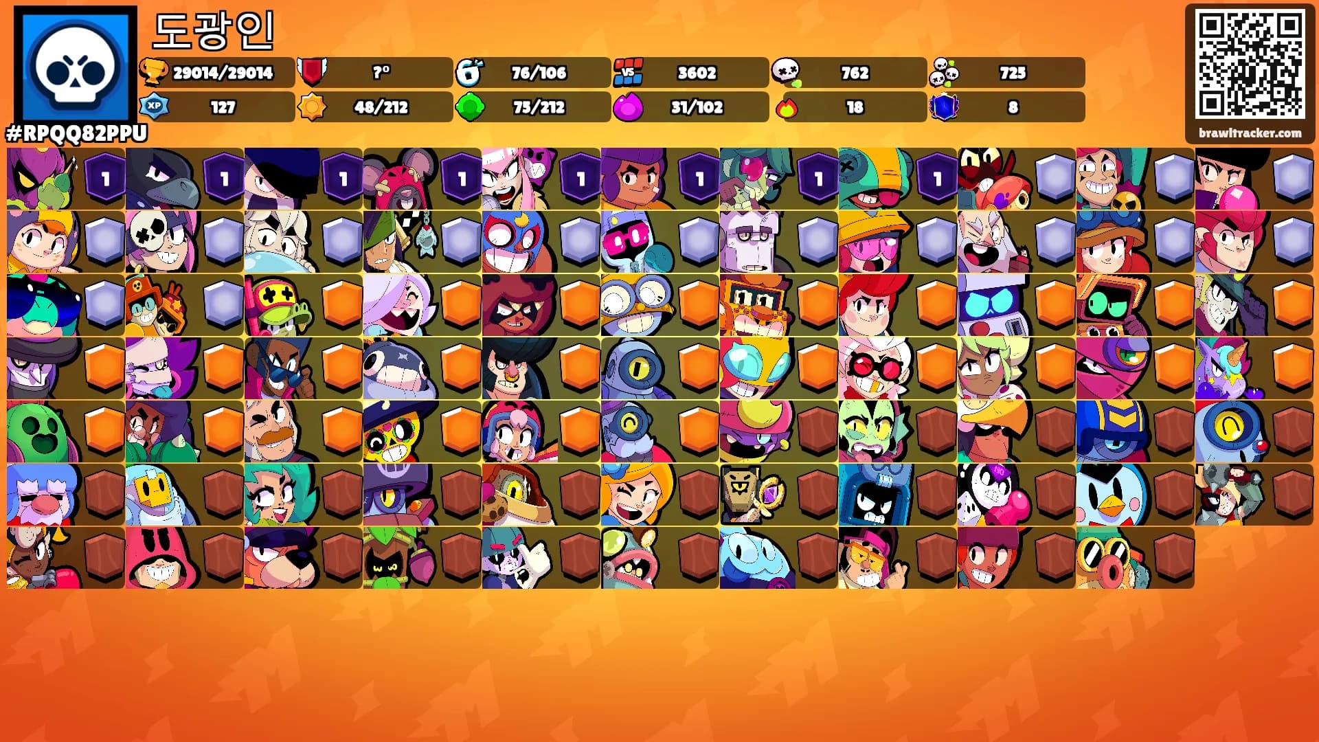 도광인's Ranks