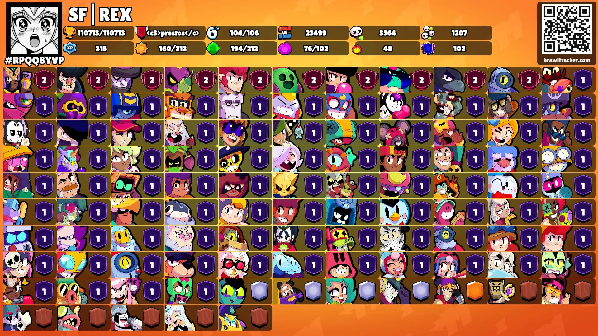 SF|REX's Ranks