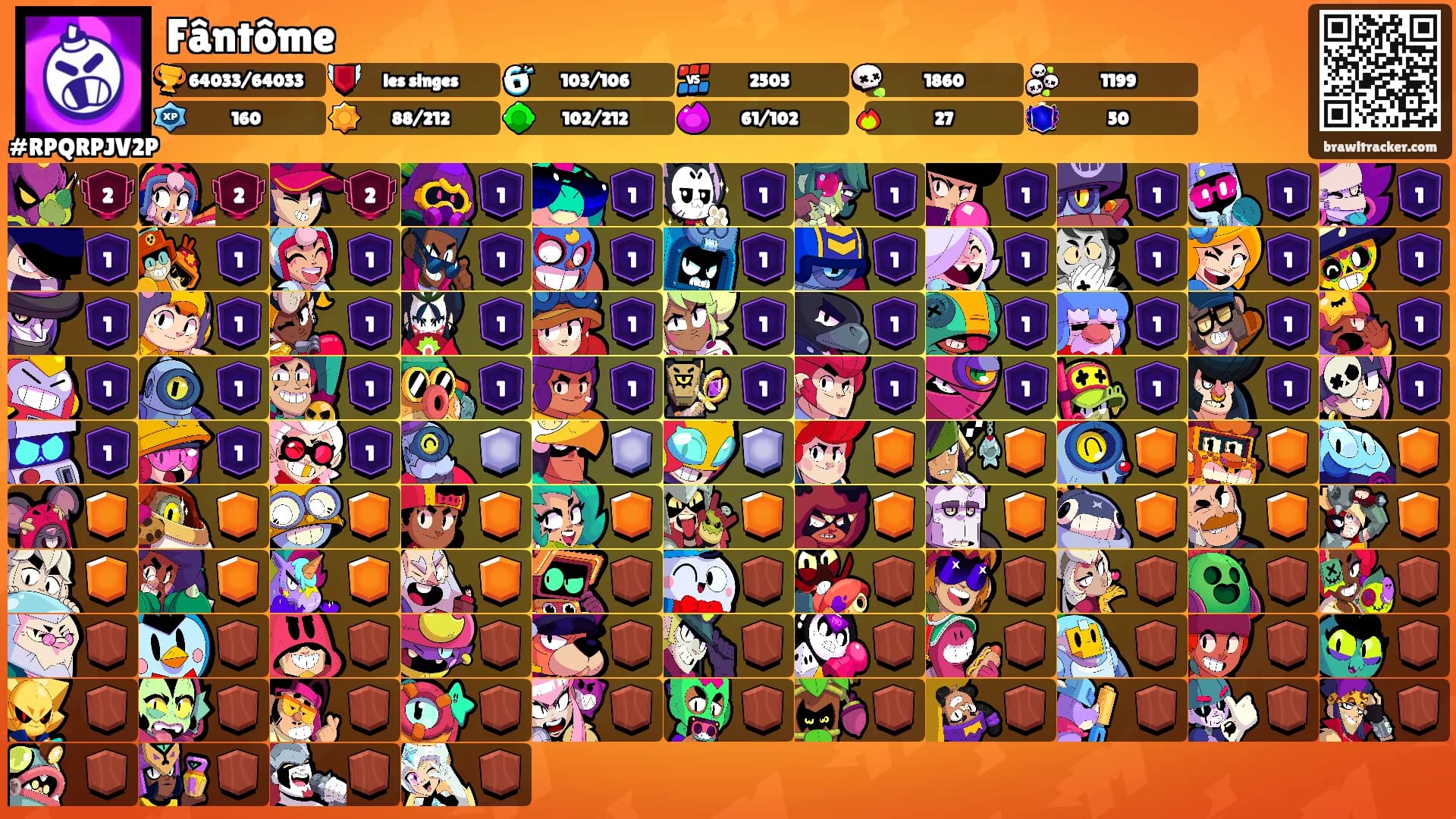 Fântôme's Ranks