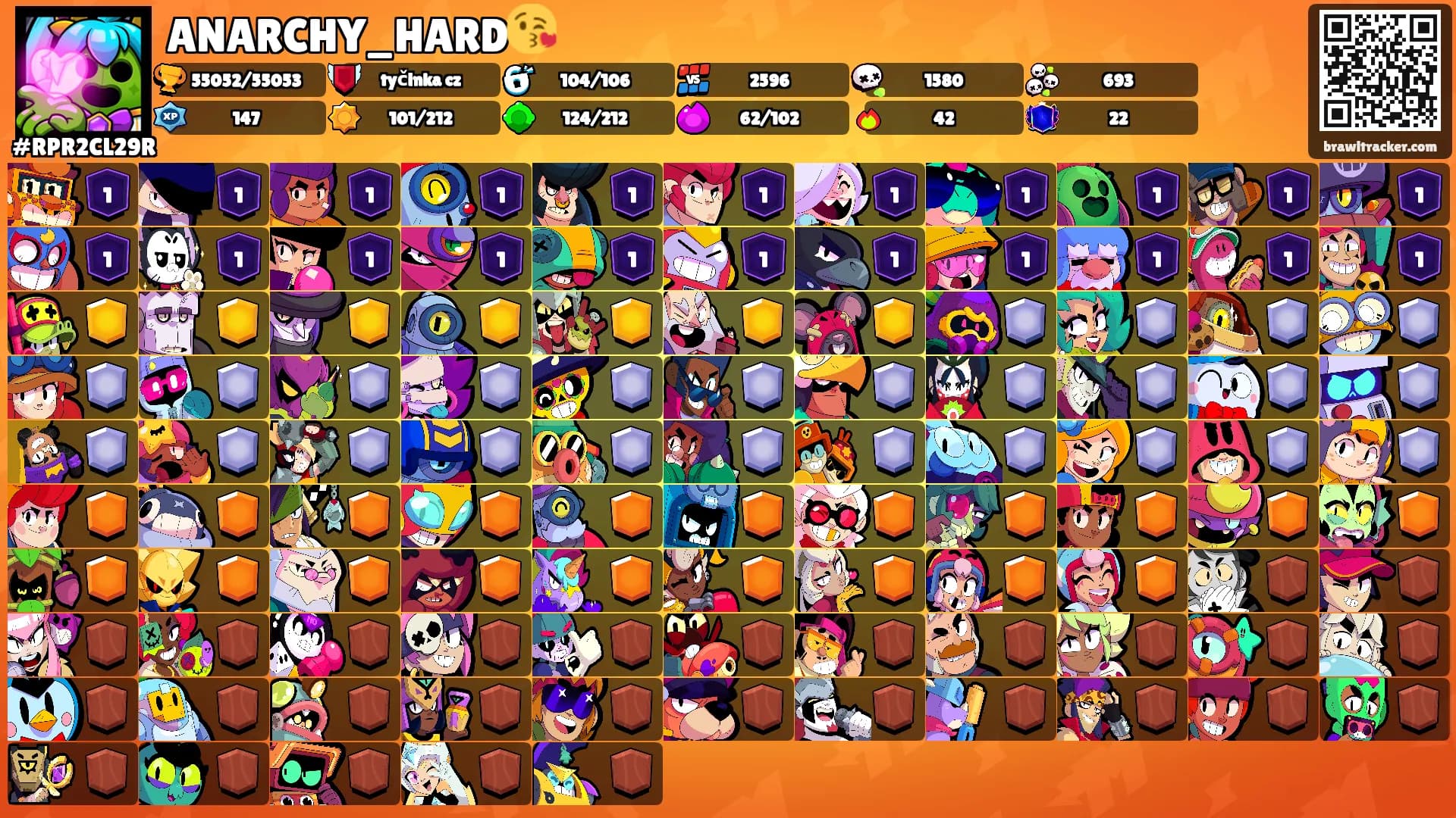 ANARCHY_HARD😘's Ranks