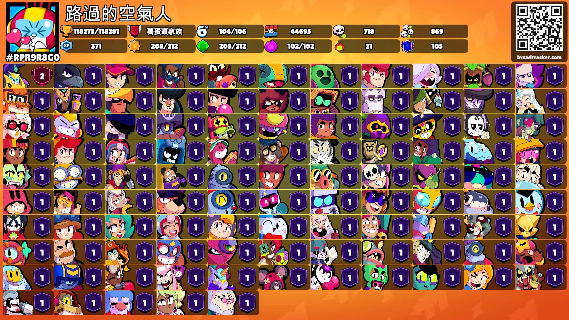 路過的空氣人's Ranks