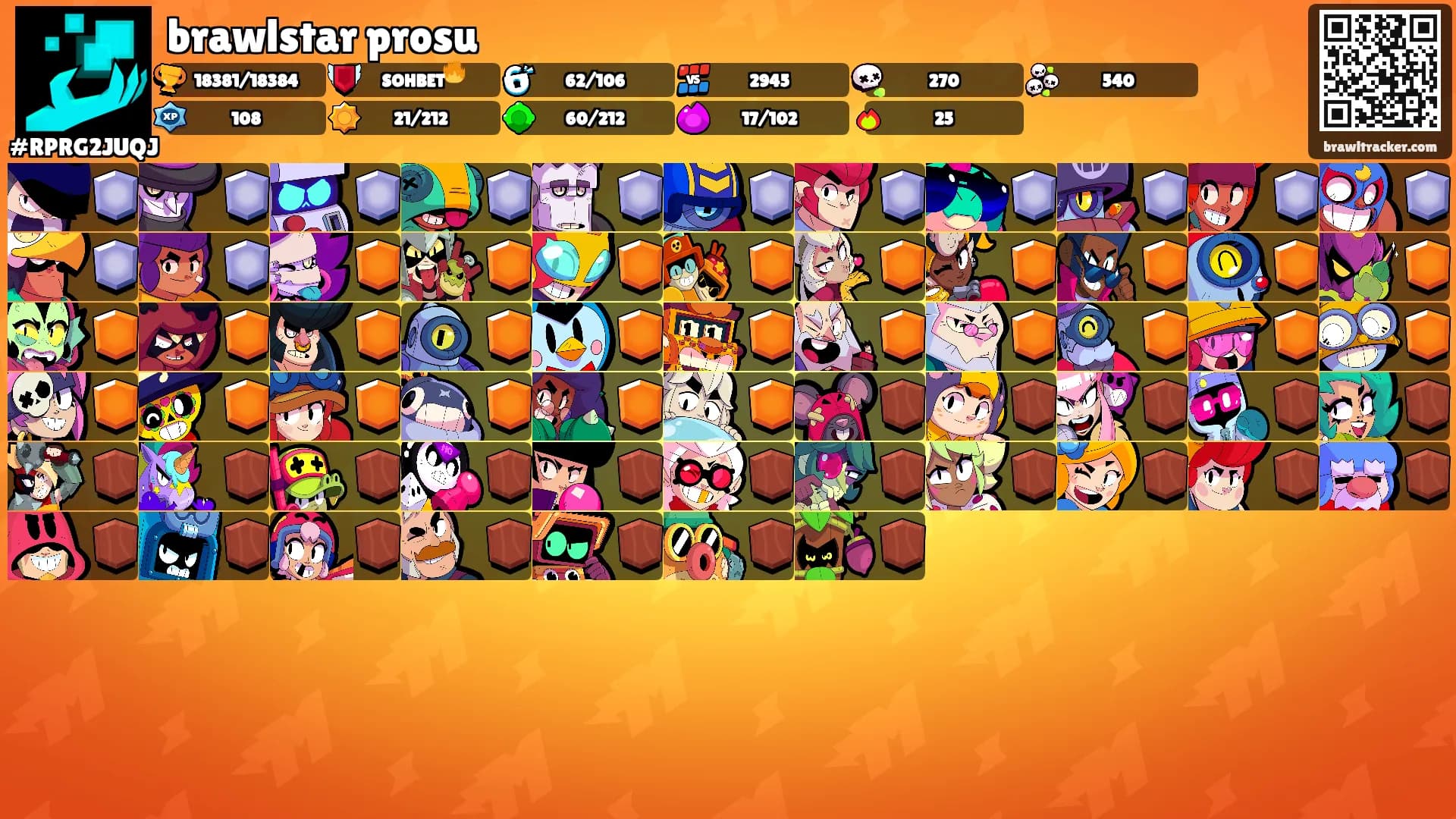 brawlstar prosu's Ranks
