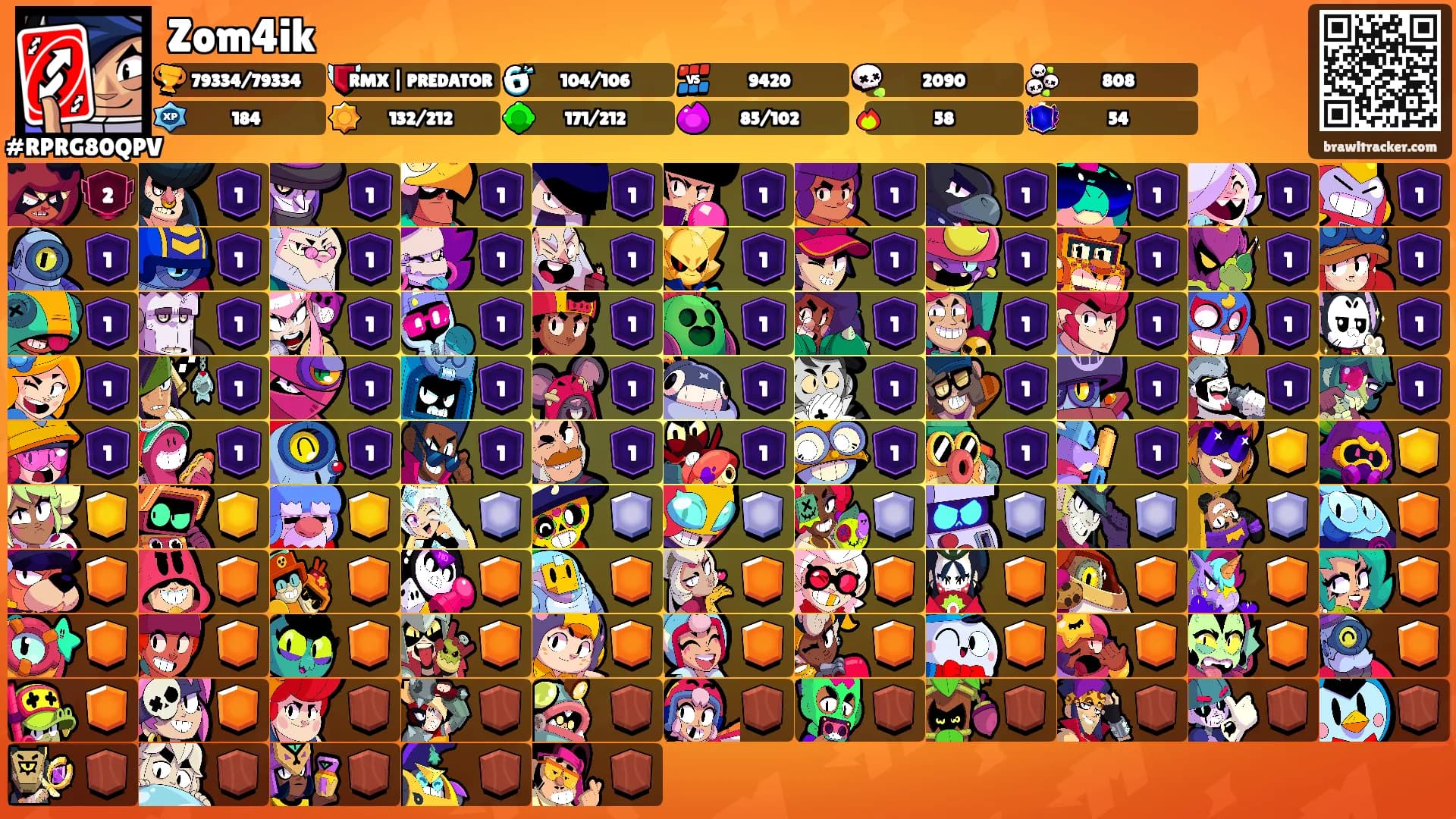 Zom4ik's Ranks