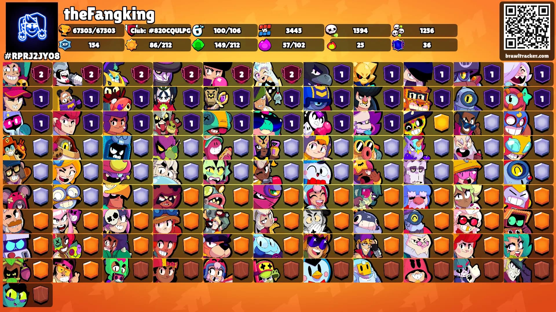 theFangking's Ranks