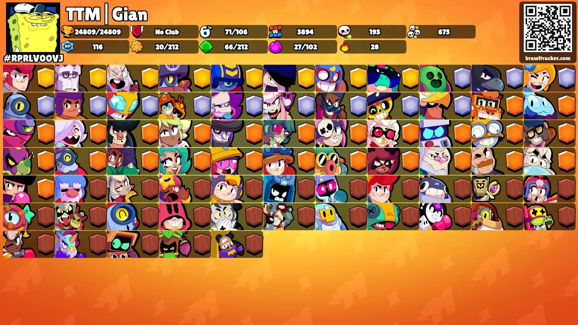 TTM|Gian's Ranks