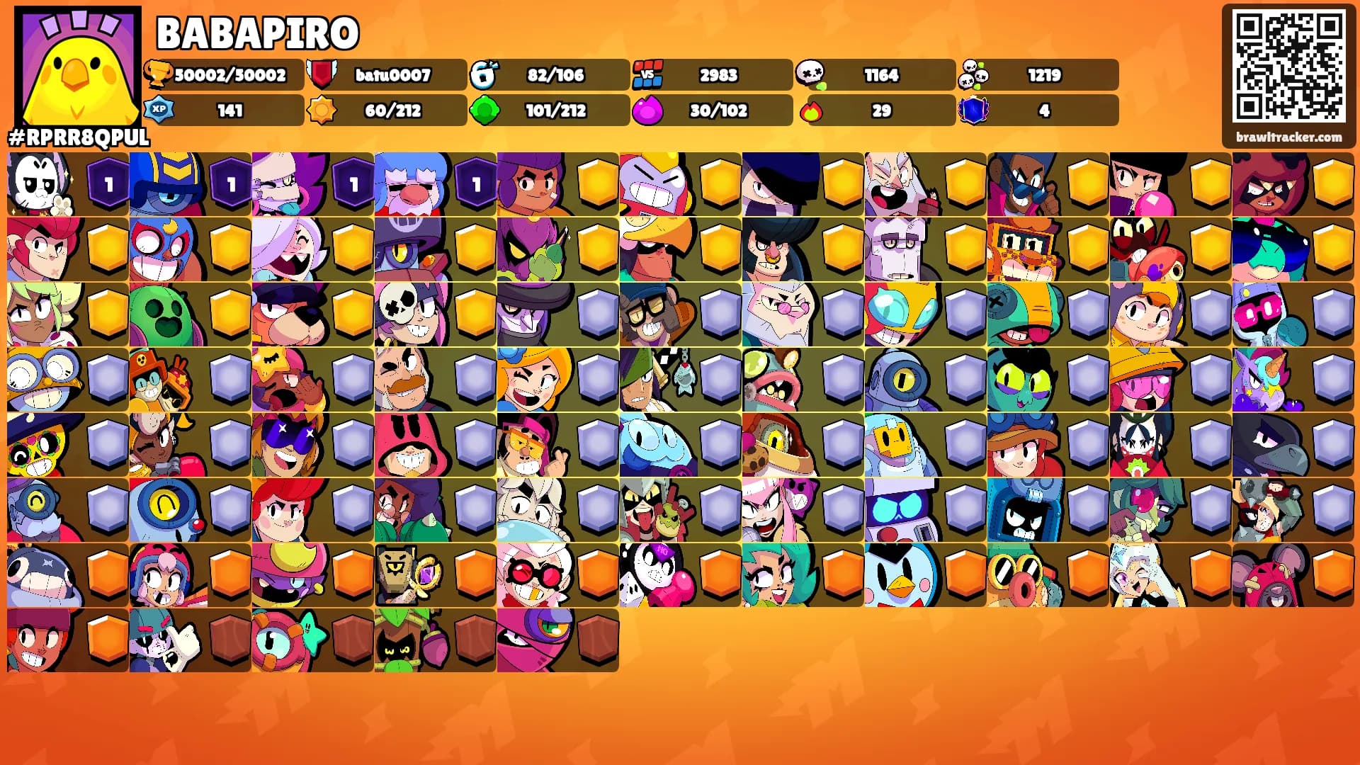 BABAPIRO's Ranks