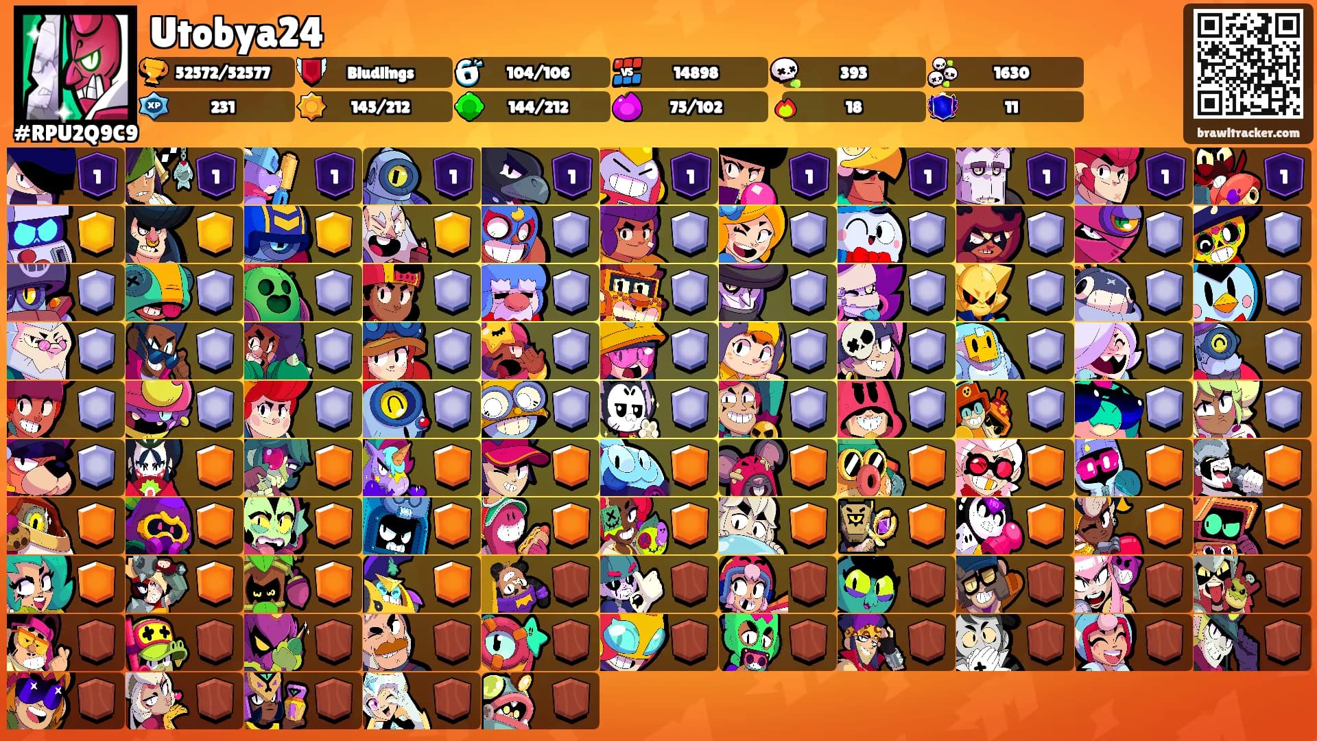 Utobya24's Ranks