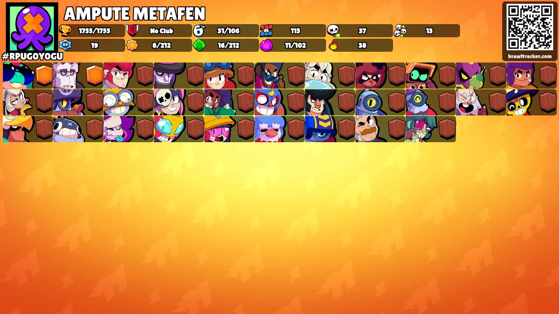 AMPUTE METAFEN's Ranks