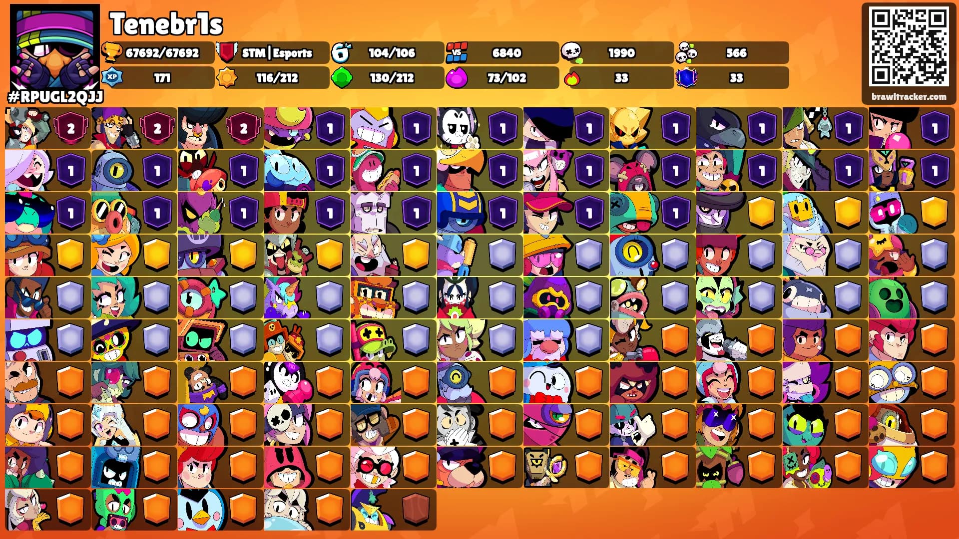 Tenebr1s's Ranks