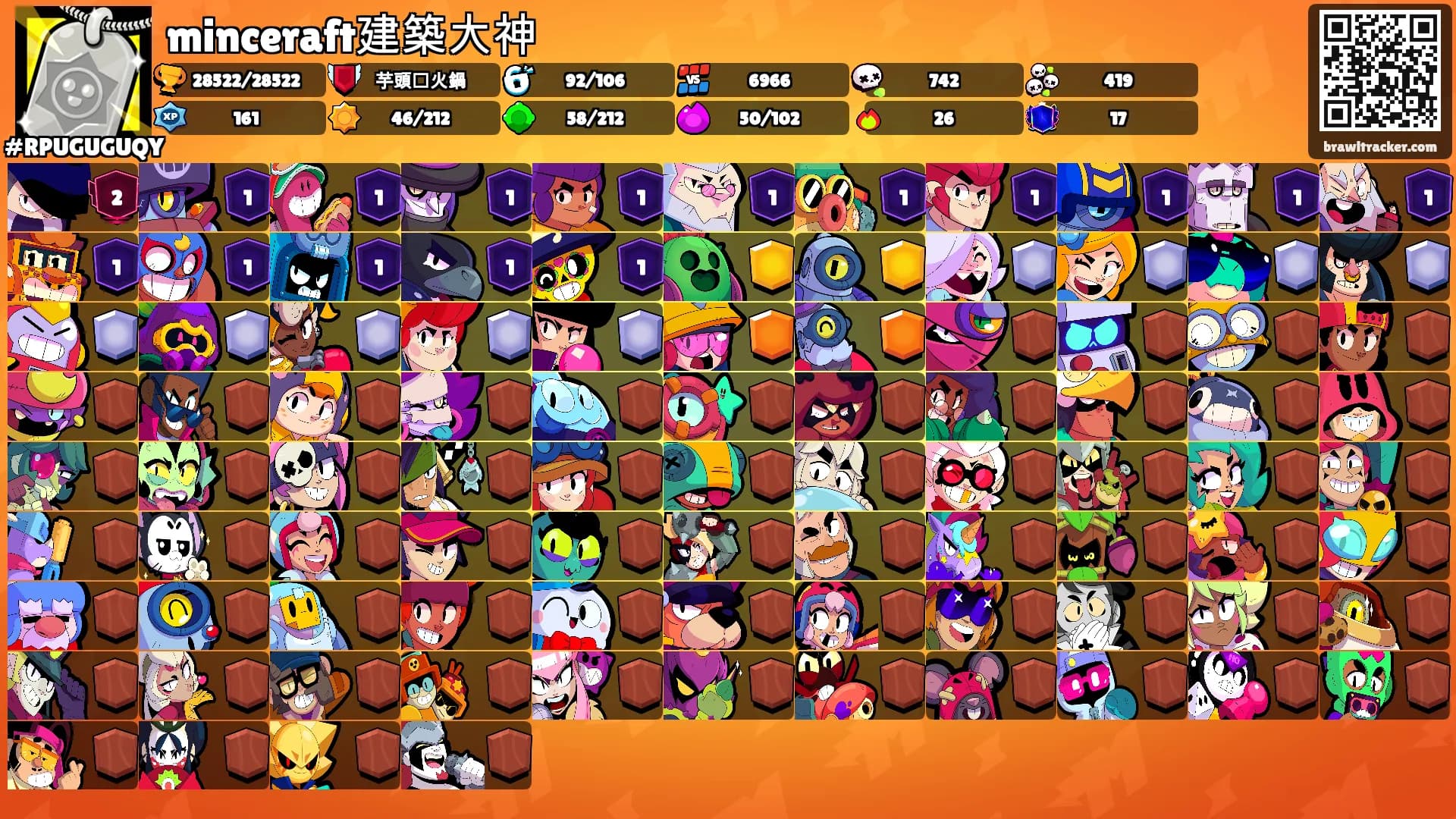 minceraft建築大神's Ranks