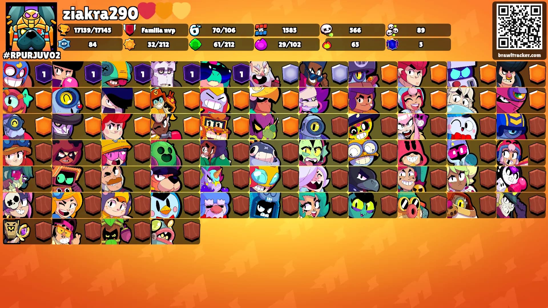ziakra290❤️🧡💛's Ranks